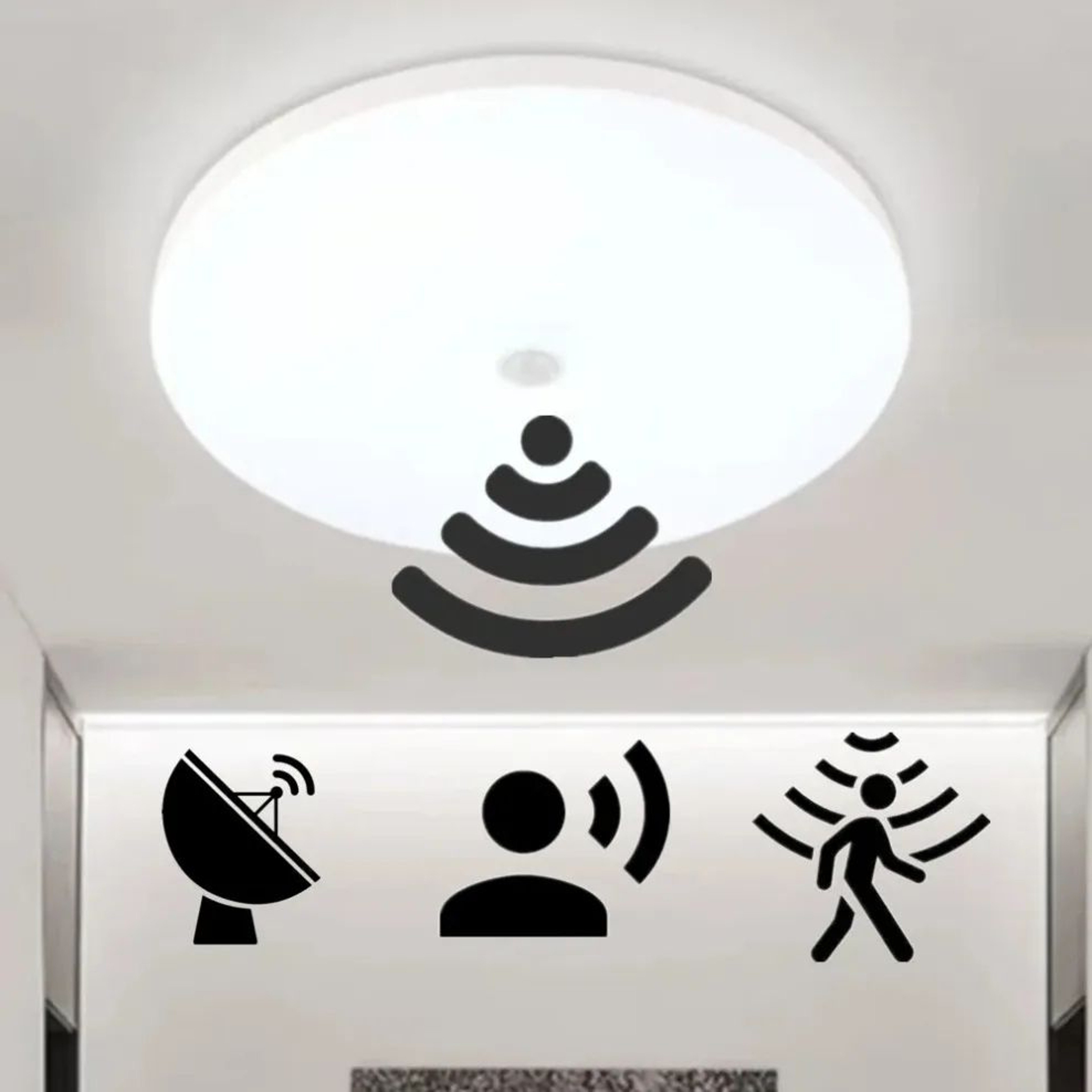 Motion Sensor LED Ceiling Light  Infrared Automatic Night Lamp For Porch Corridor Staircase  Balcon 1