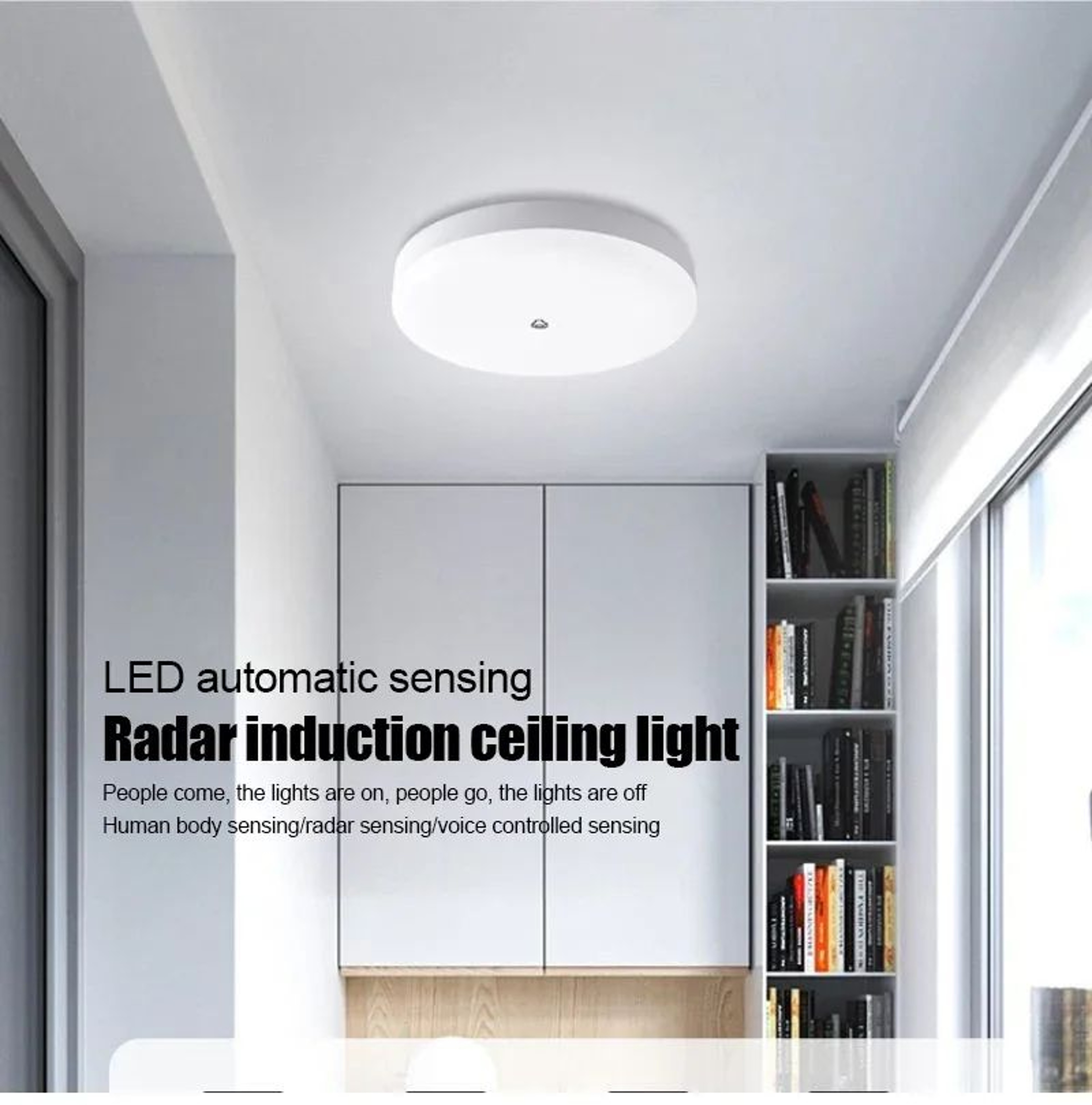 Motion Sensor LED Ceiling Light  Infrared Automatic Night Lamp For Porch Corridor Staircase  Balcon 6