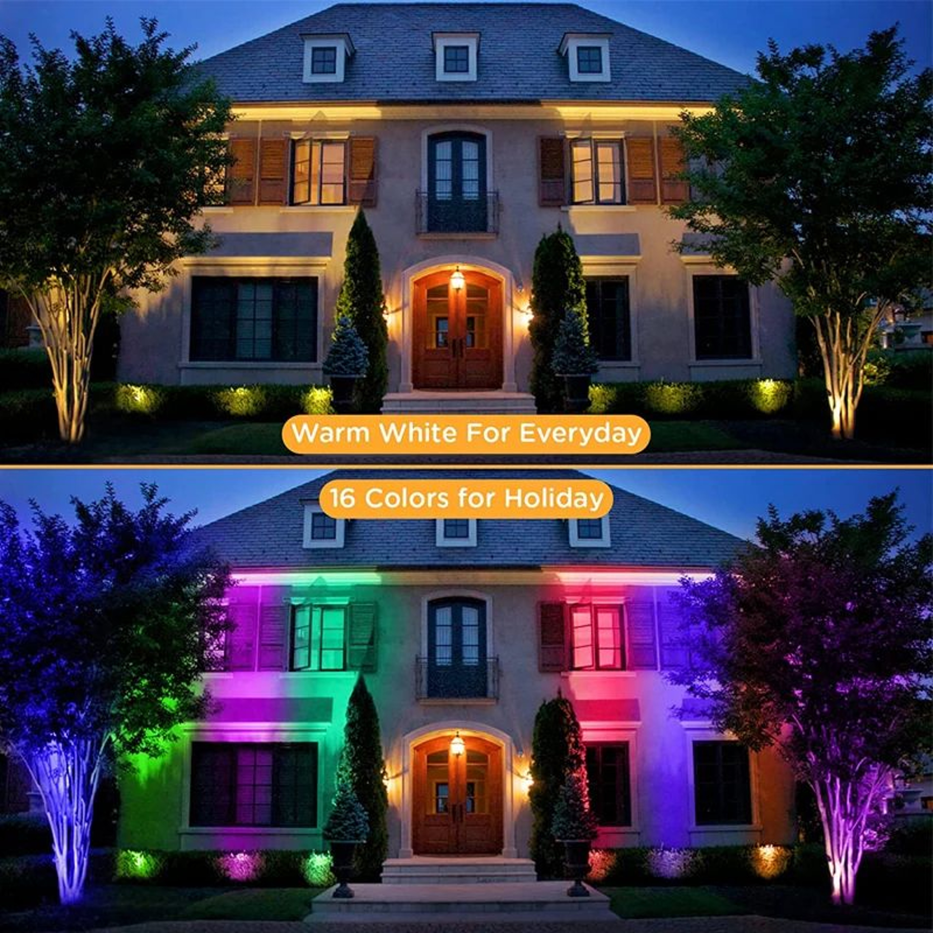 RGBW LED Landscape Spotlight  10W Color Changing Garden Light With Remote And IP65 Waterproof Desig 1