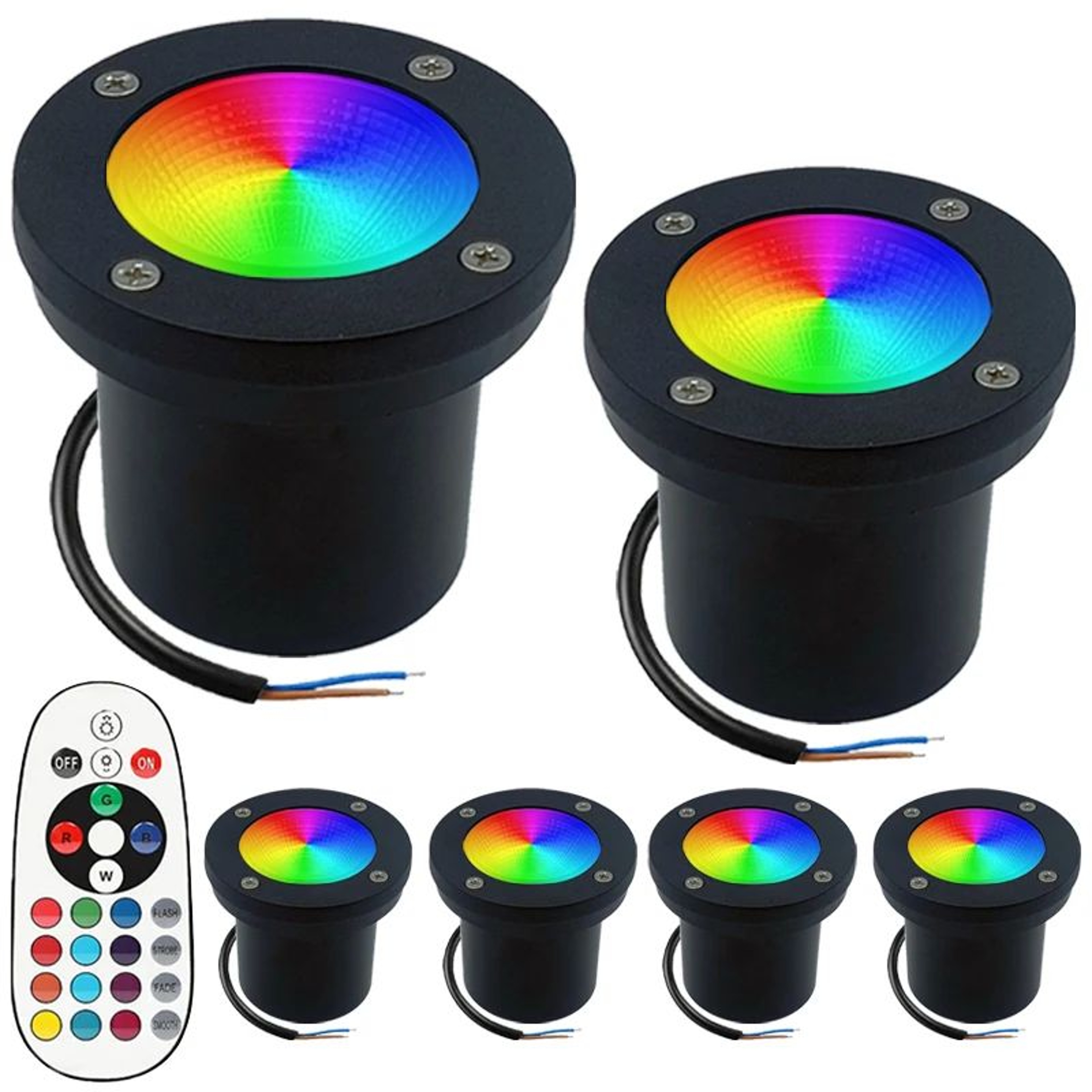 LED Underground Landscape Light  10W Waterproof InGround Spotlight With RGBW Options For Garden Pat 0