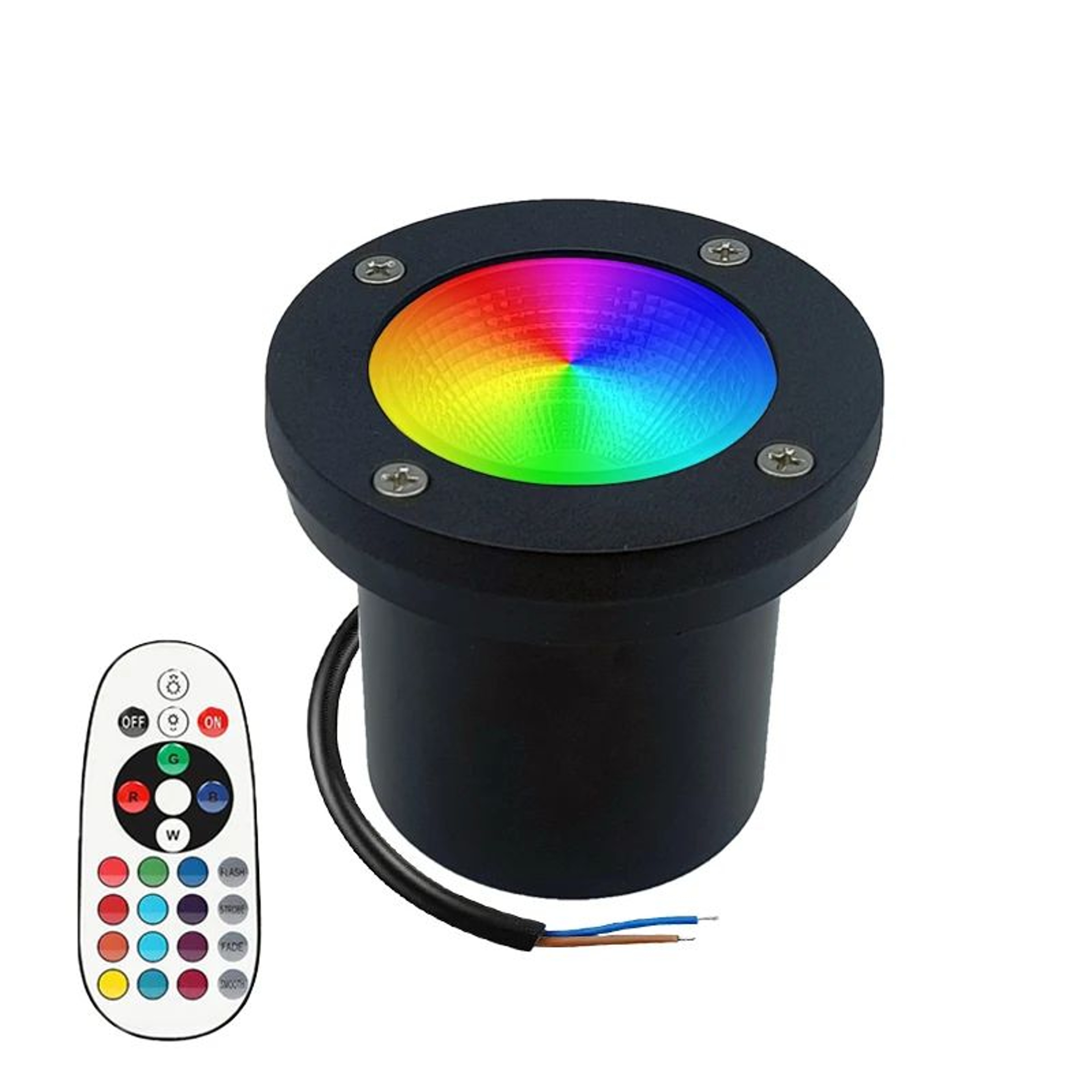 LED Underground Landscape Light  10W Waterproof InGround Spotlight With RGBW Options For Garden Pat 9
