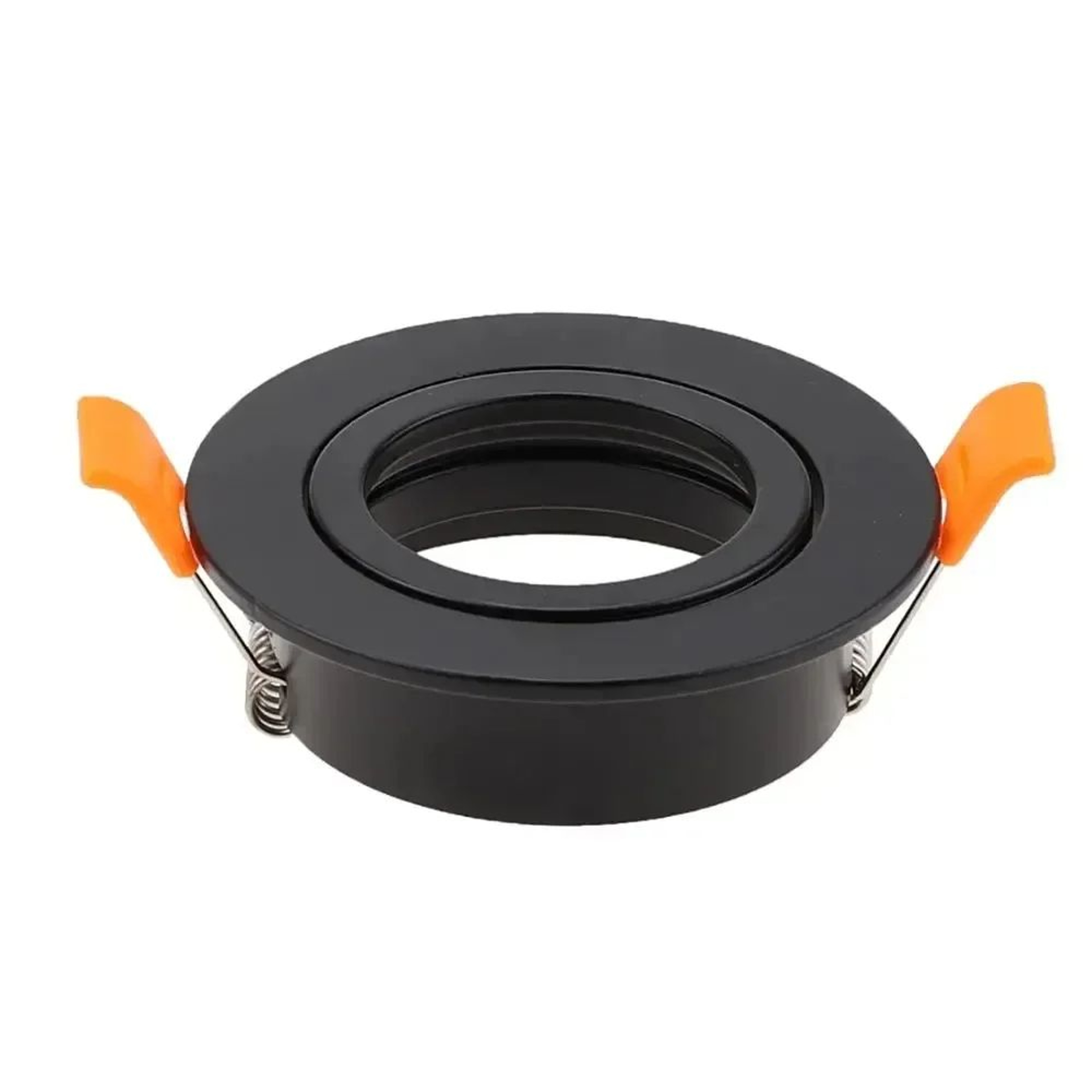 Adjustable Aluminum Downlight Frame  Round GU10 MR16 Ceiling Spotlight Fitting In Black White Or Si