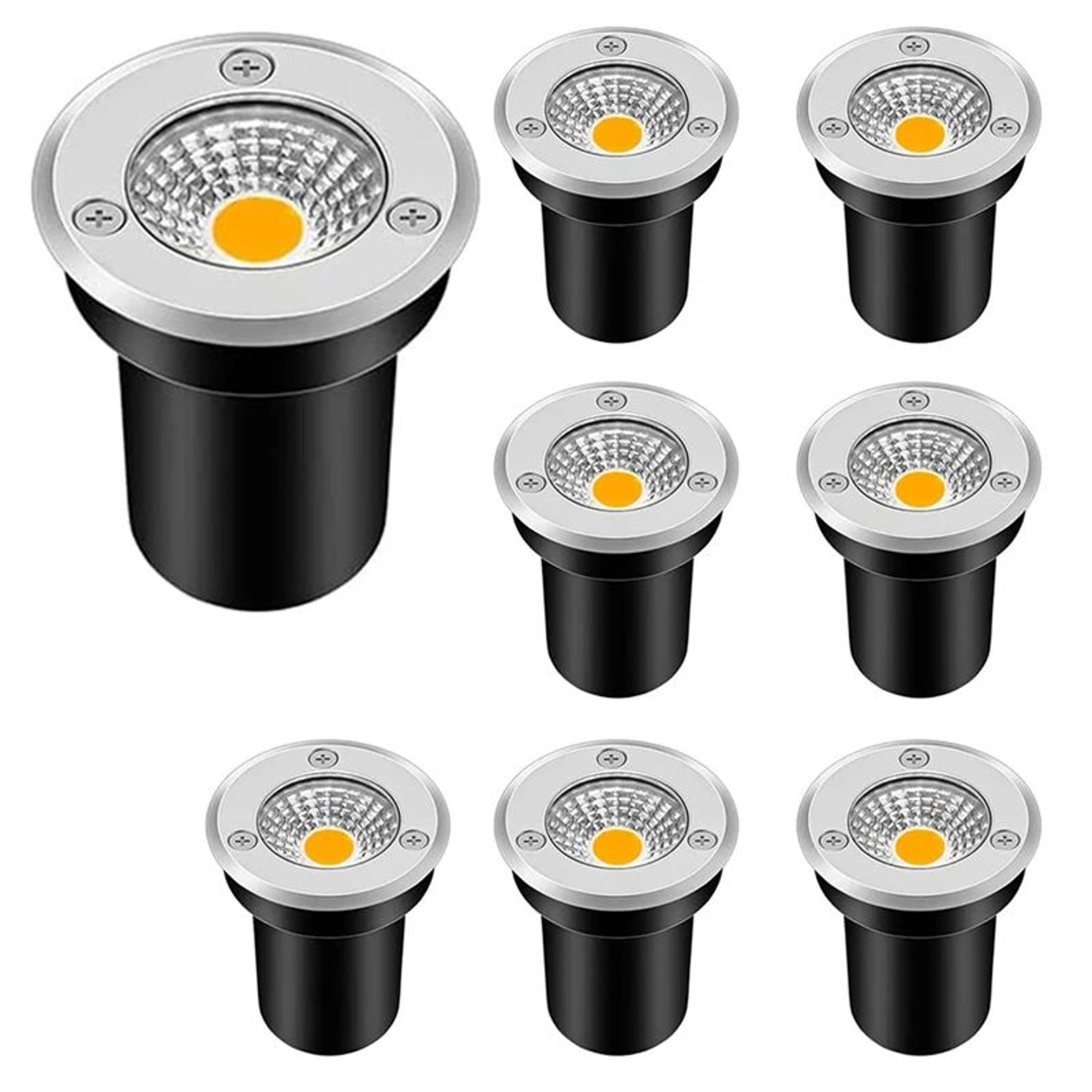 LED Underground Spotlight  6W Or 10W Waterproof InGround Light For Deck Steps Trees Paths And Garde 16