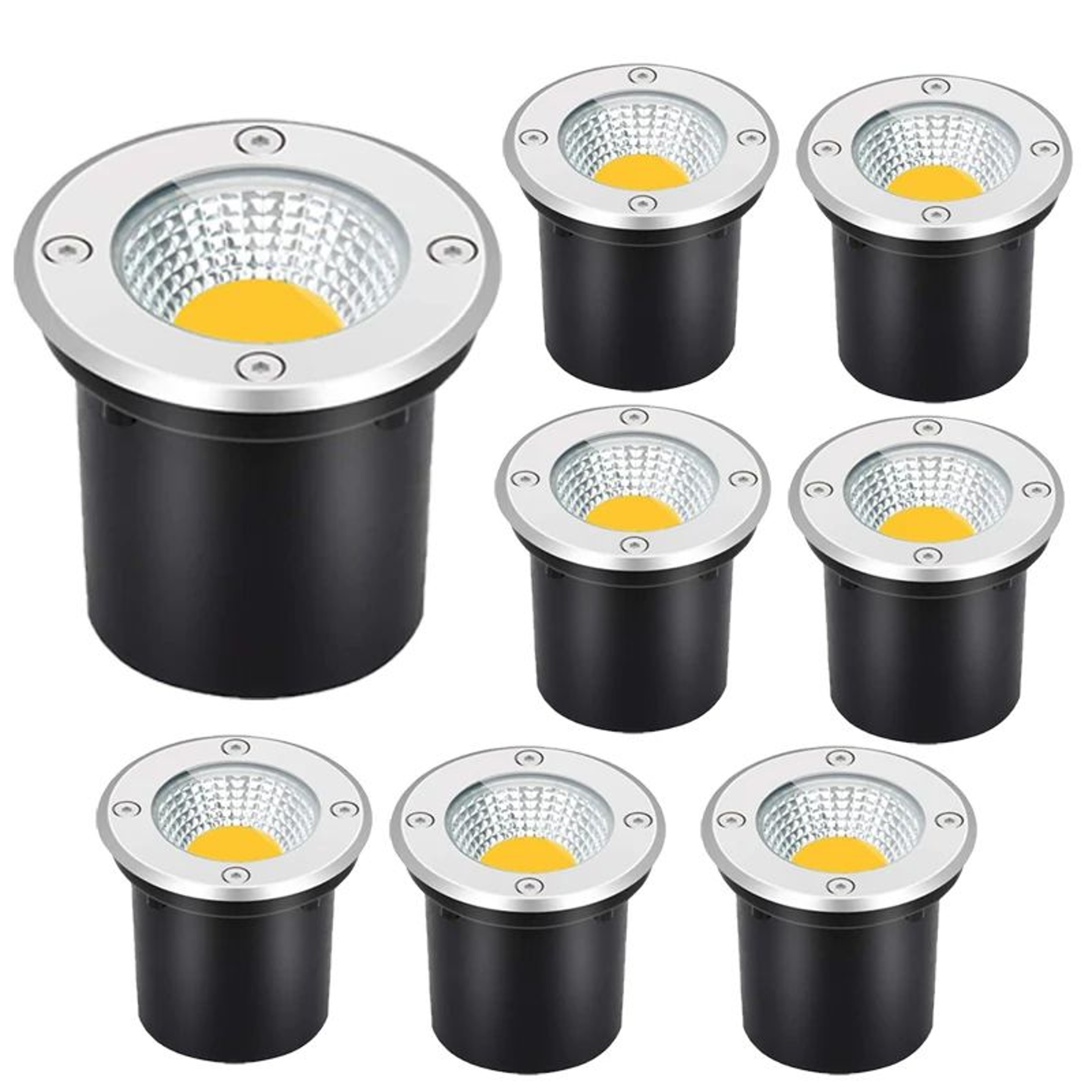 LED Underground Spotlight  6W Or 10W Waterproof InGround Light For Deck Steps Trees Paths And Garde 21