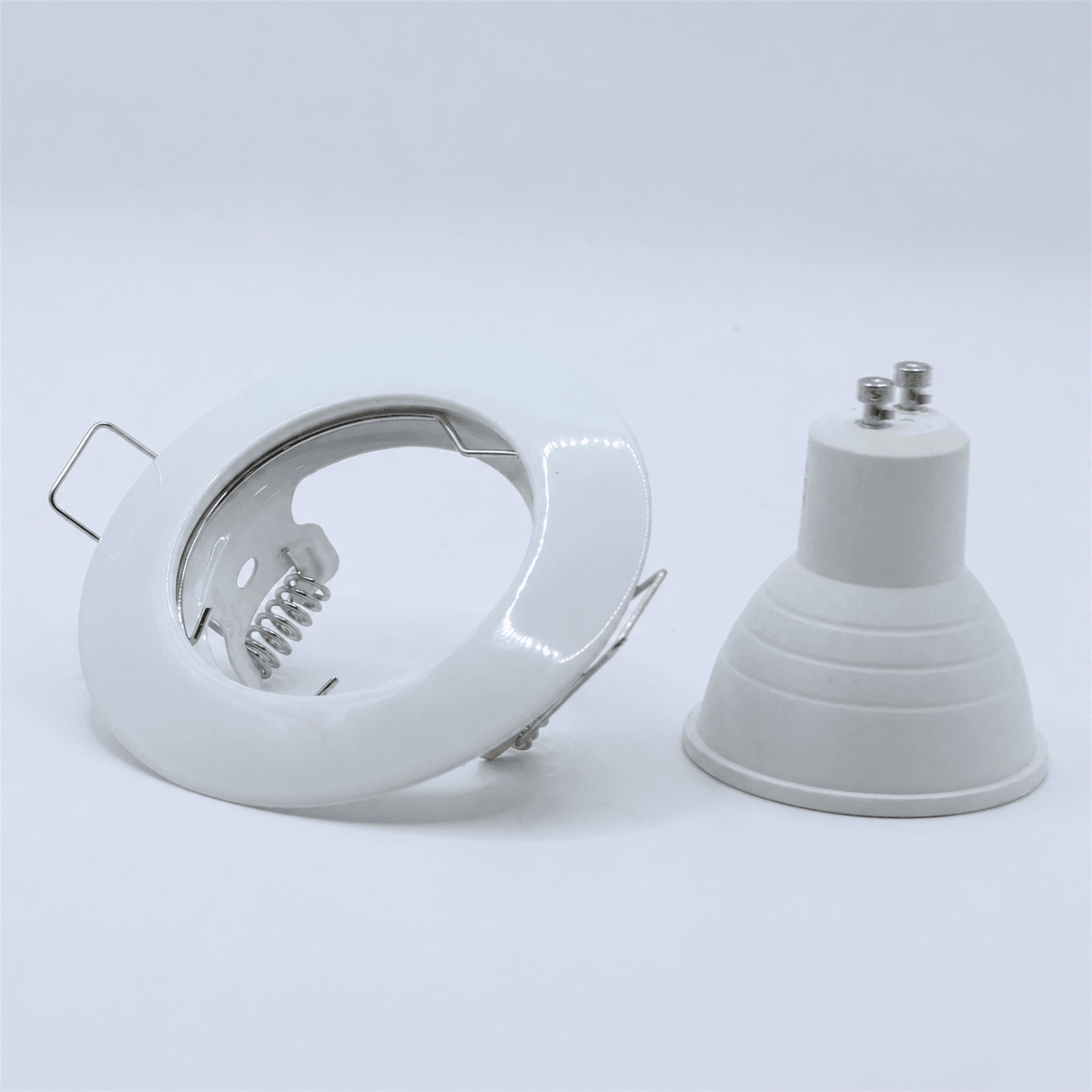 Adjustable MR16 Downlight Frame  Die Cast Metal Recessed Ceiling Spotlight Fitting With 217 In Cuto 0