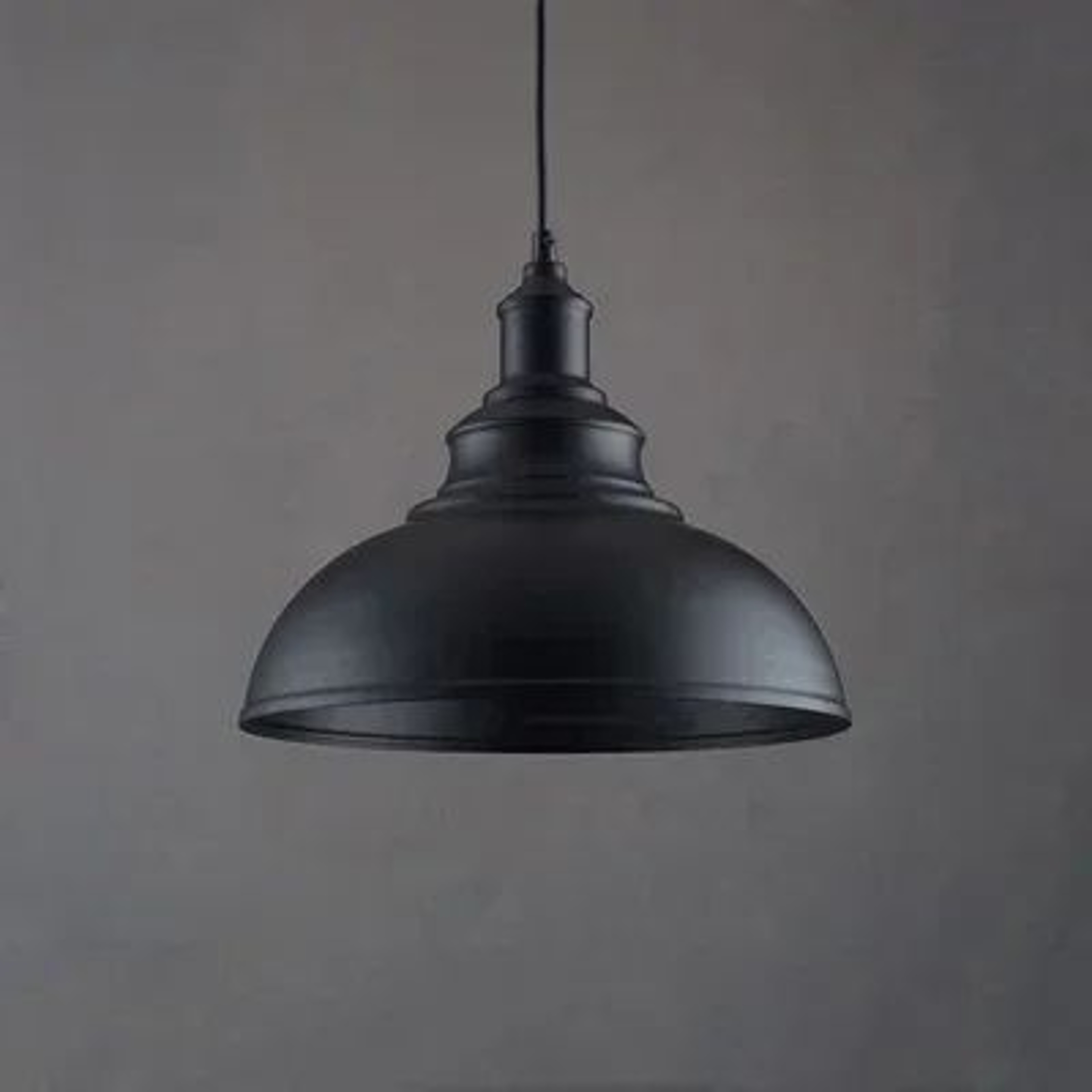 Vintage E27 Pendant Light  Retro Hanging Lamp In Black Silver Or Copper For Kitchen Dining Room Bar 12