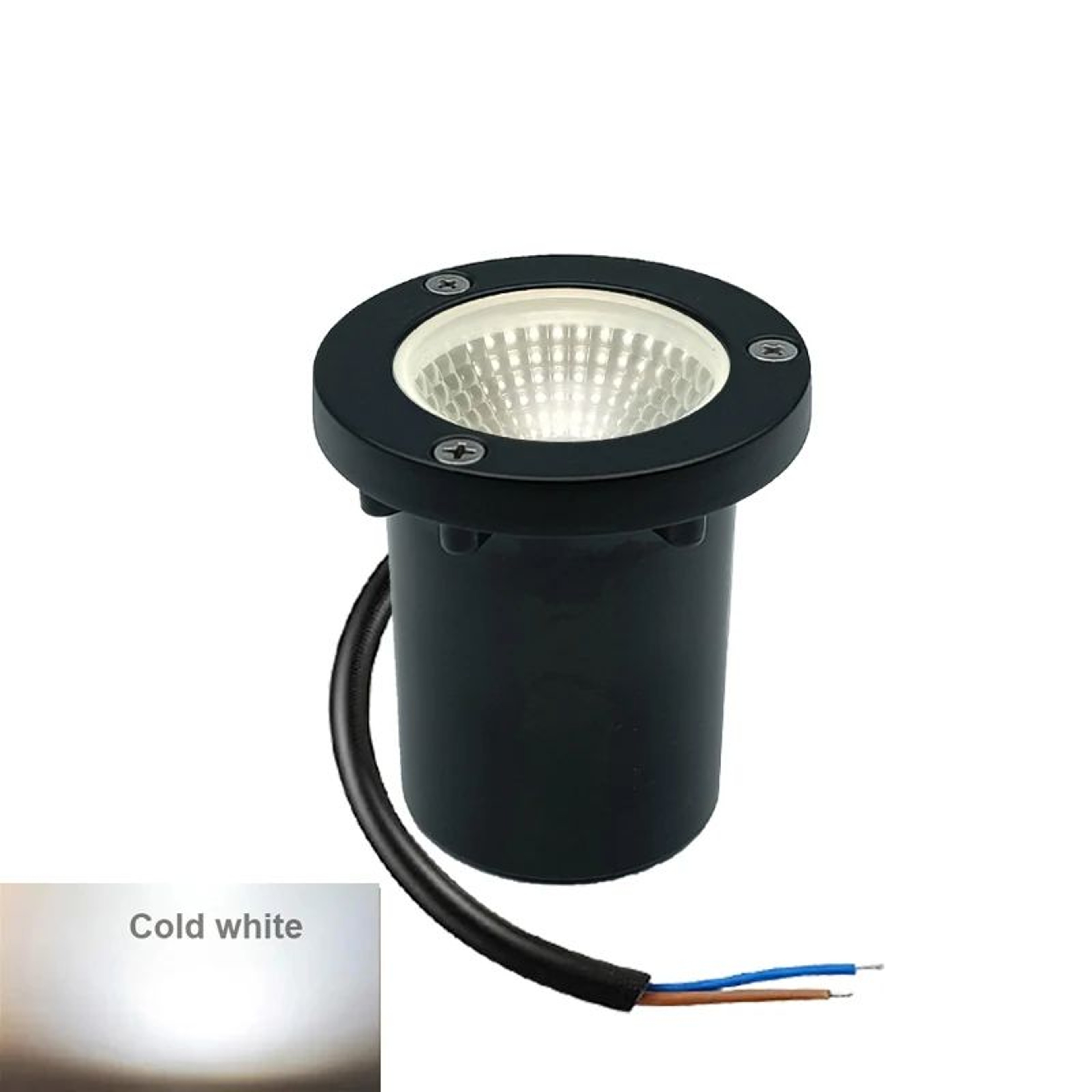 RGBW LED InGround Landscape Light  10W Waterproof Spotlight With RF Remote  16 Colors For Path Deck 7