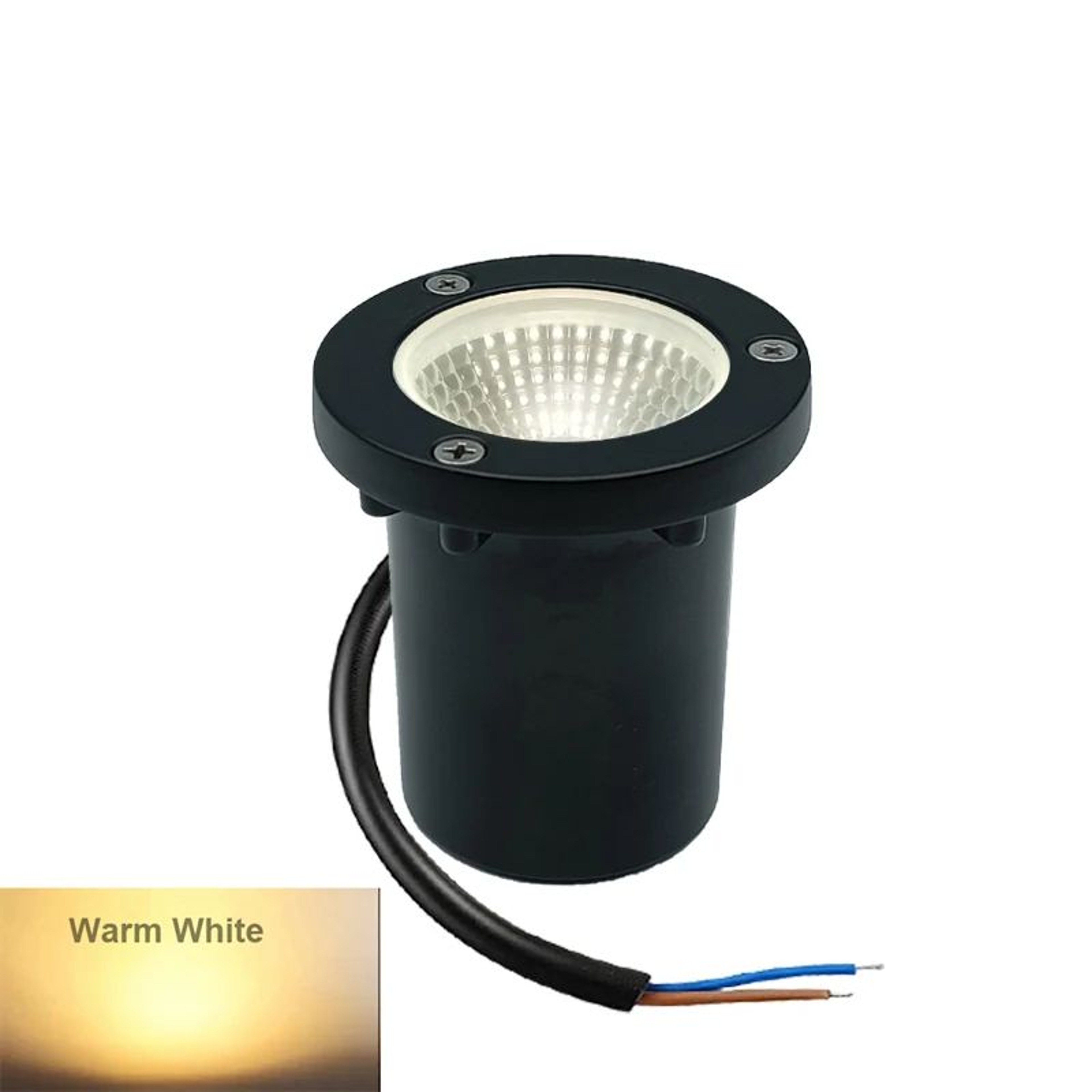 RGBW LED InGround Landscape Light  10W Waterproof Spotlight With RF Remote  16 Colors For Path Deck 8