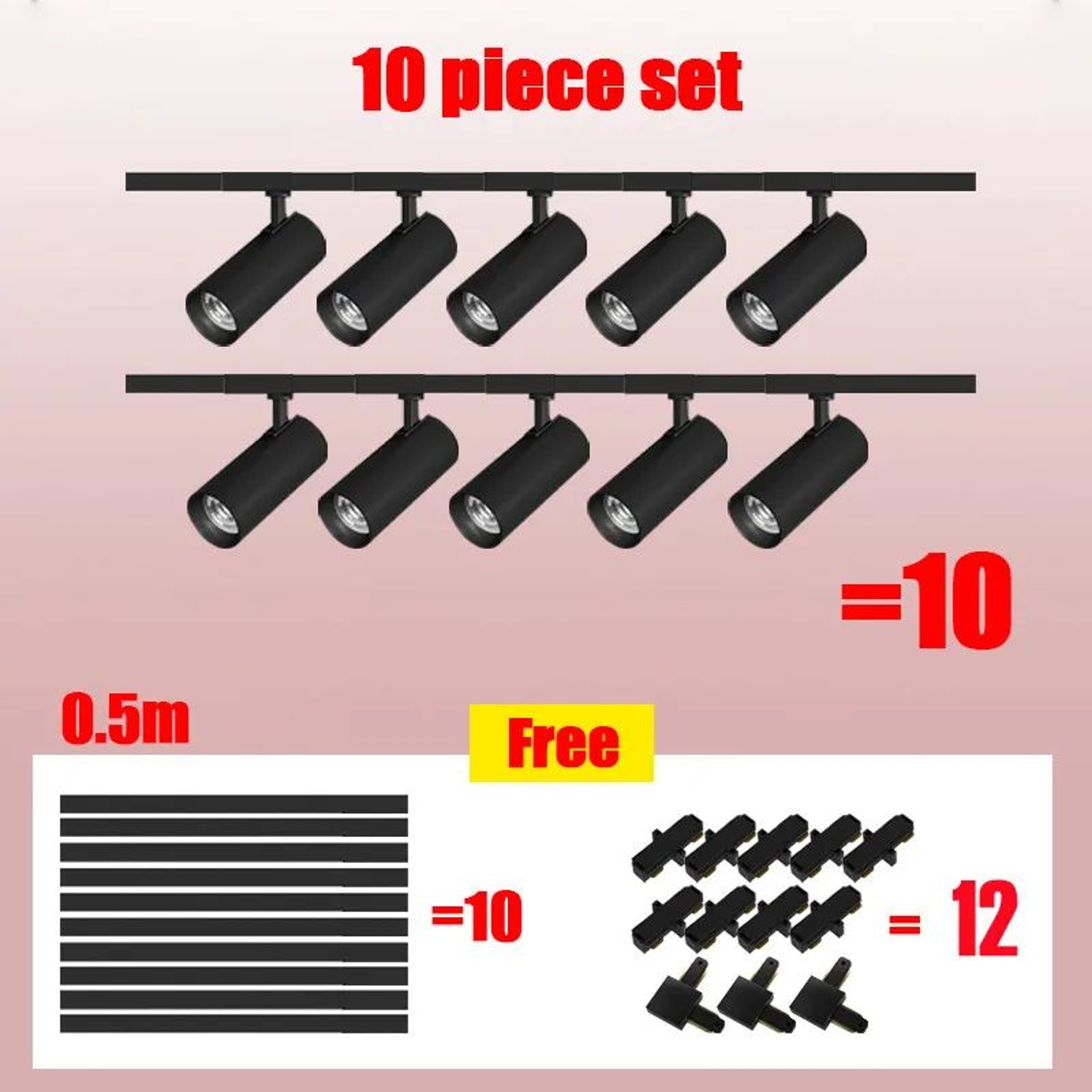 Adjustable COB LED Track Light  10W 20W Or 30W Ceiling Spotlight With High CRI For Indoor Accent An 11