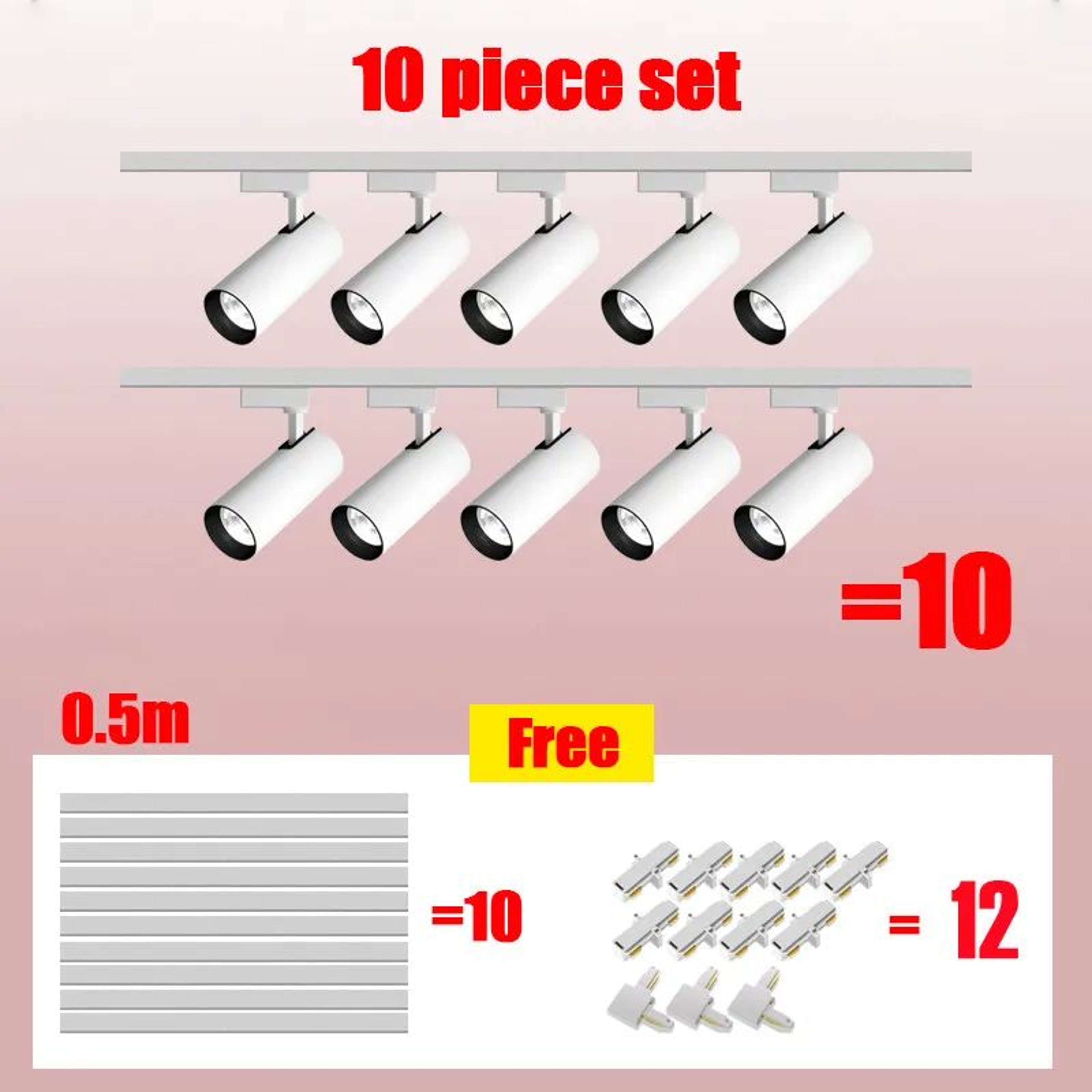 Adjustable COB LED Track Light  10W 20W Or 30W Ceiling Spotlight With High CRI For Indoor Accent An 20
