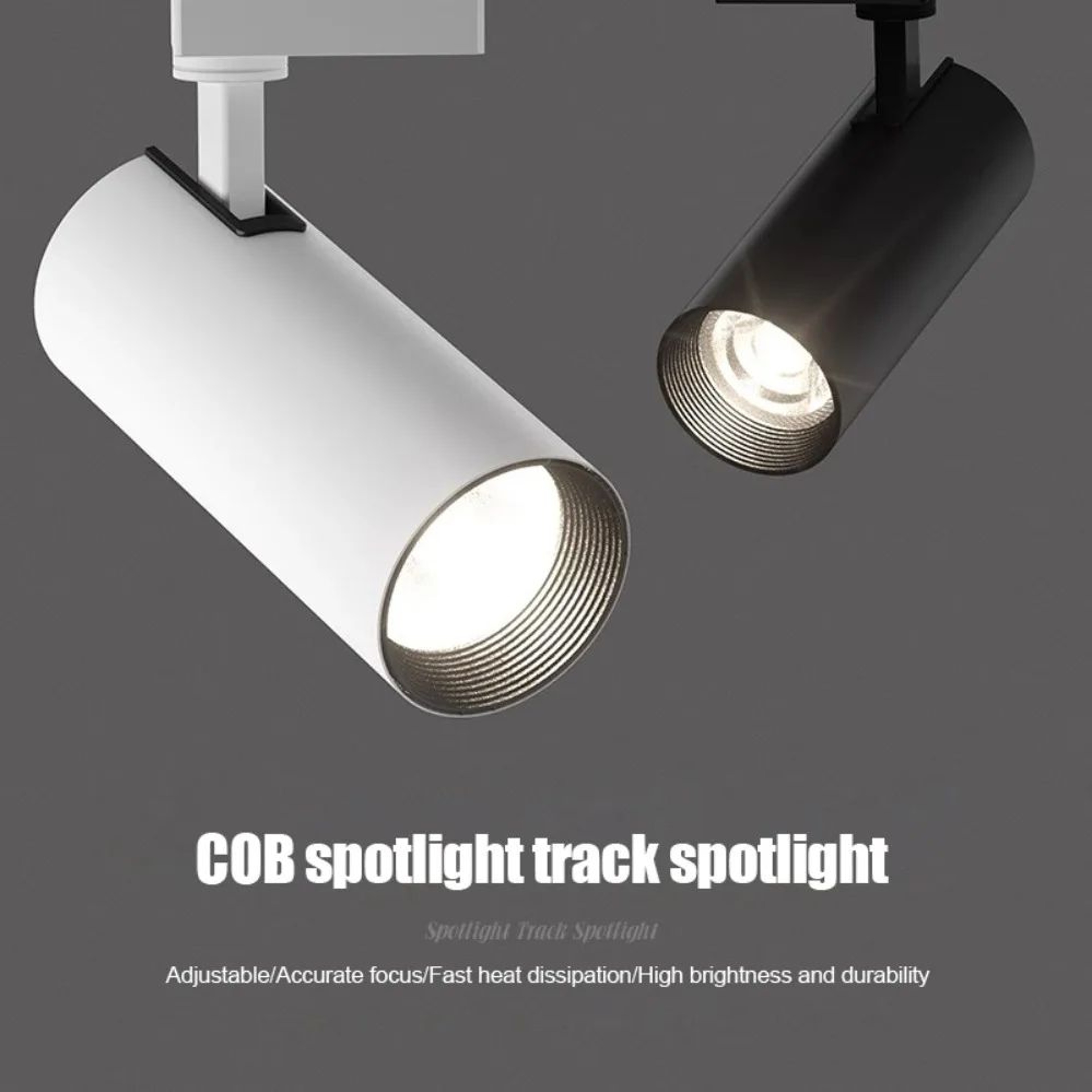 LED Track Spotlight  10 W 20W Or 30W Ceiling Rail Light For Living Room Kitchen Bedroom And Clothin 1
