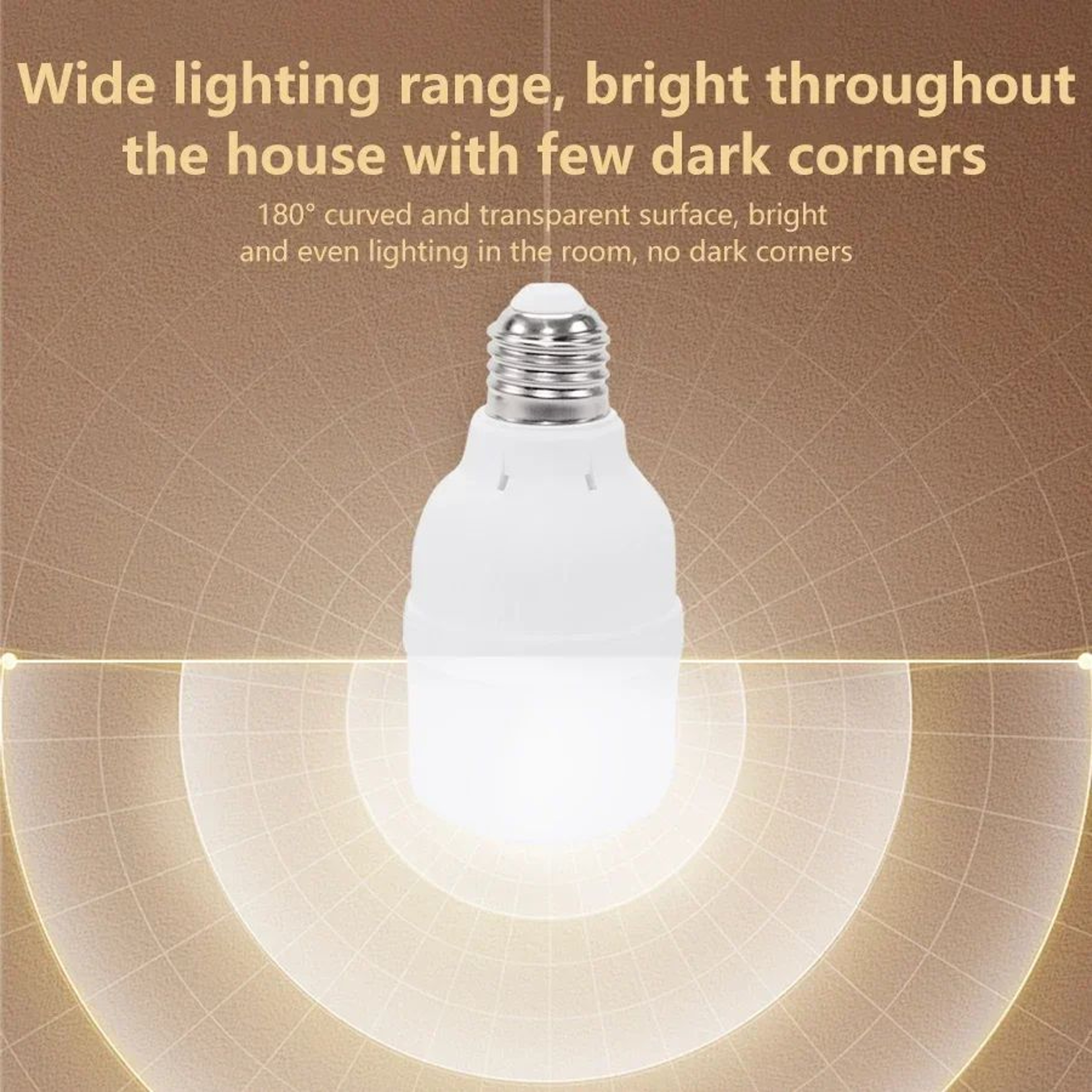 E27 Sensor LED Bulb  65 W 220V Cool White 6500K Automatic Night Light For Warehouse Hallway  Home U 1