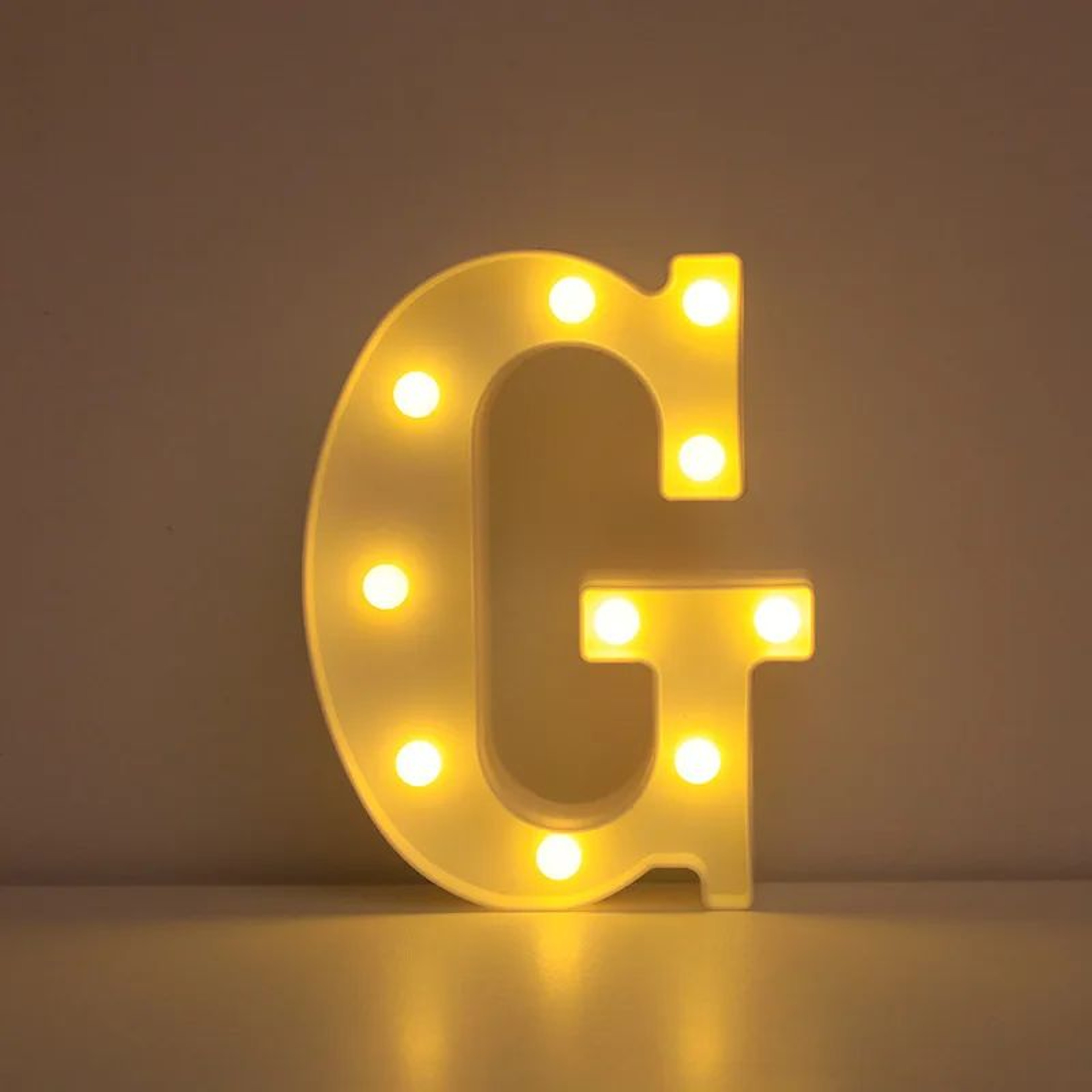 LED Letter  Number Light  866 In Warm White Battery Operated Marquee Lamp For Wedding Birthday And  10