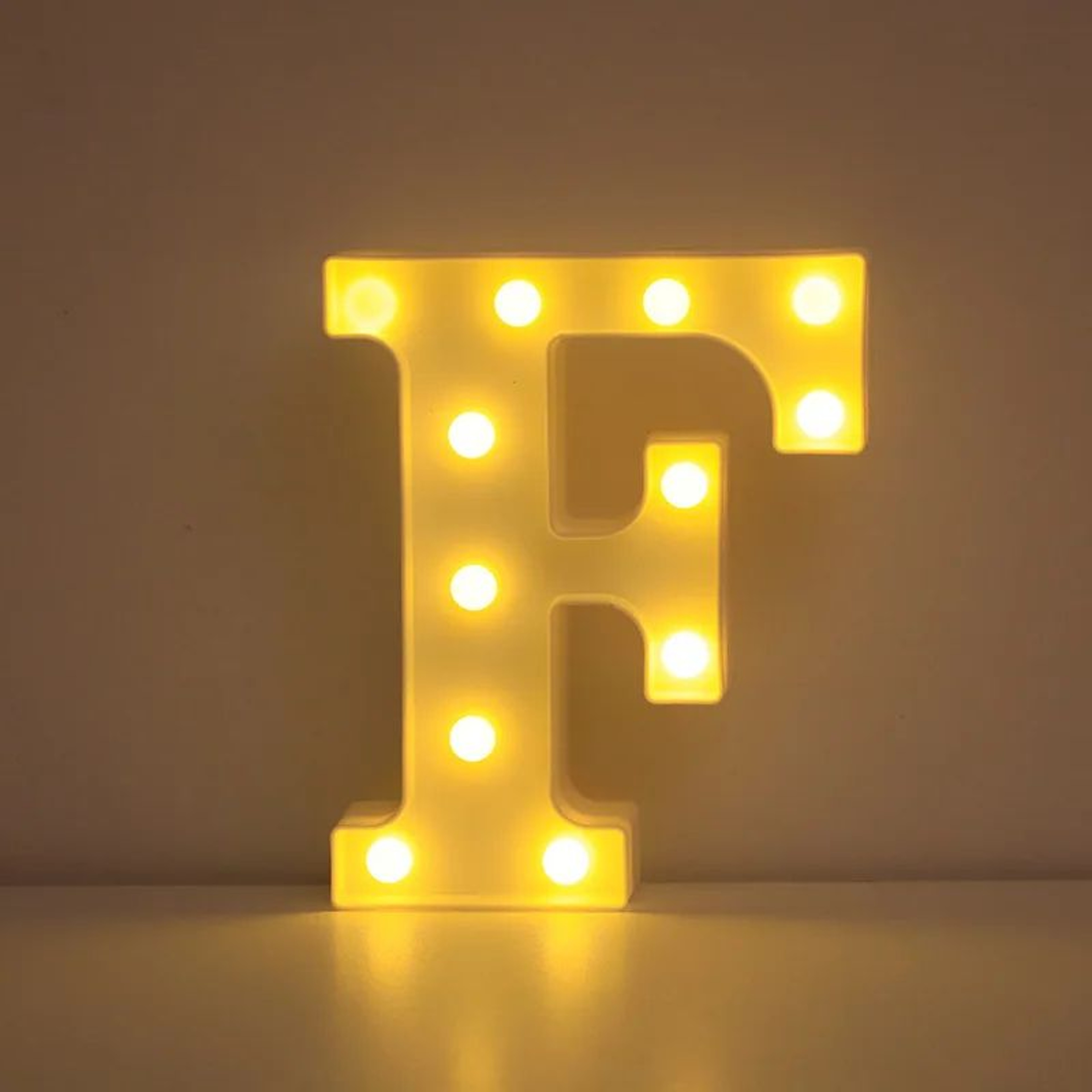 LED Letter  Number Light  866 In Warm White Battery Operated Marquee Lamp For Wedding Birthday And  9