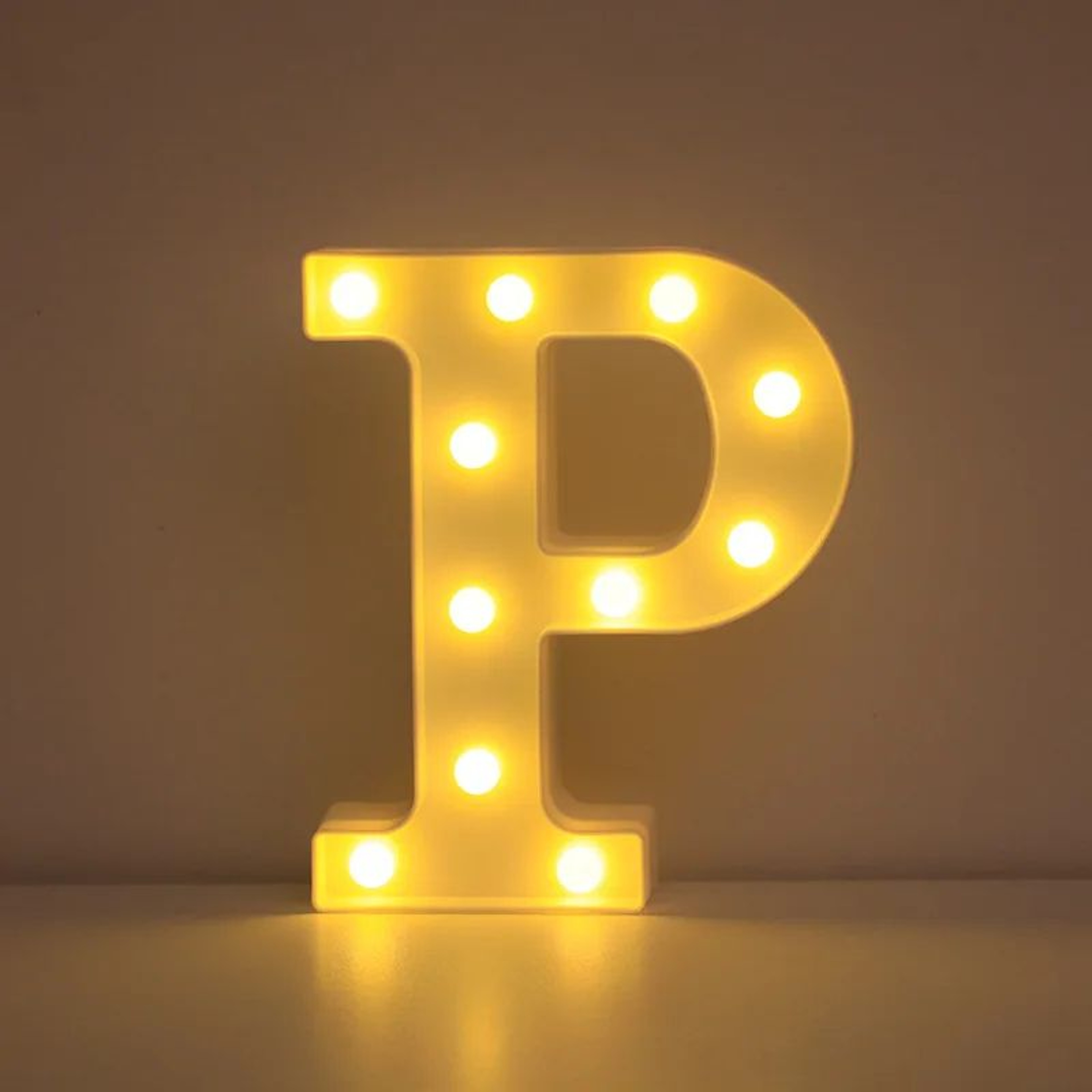 LED Letter  Number Light  866 In Warm White Battery Operated Marquee Lamp For Wedding Birthday And  19