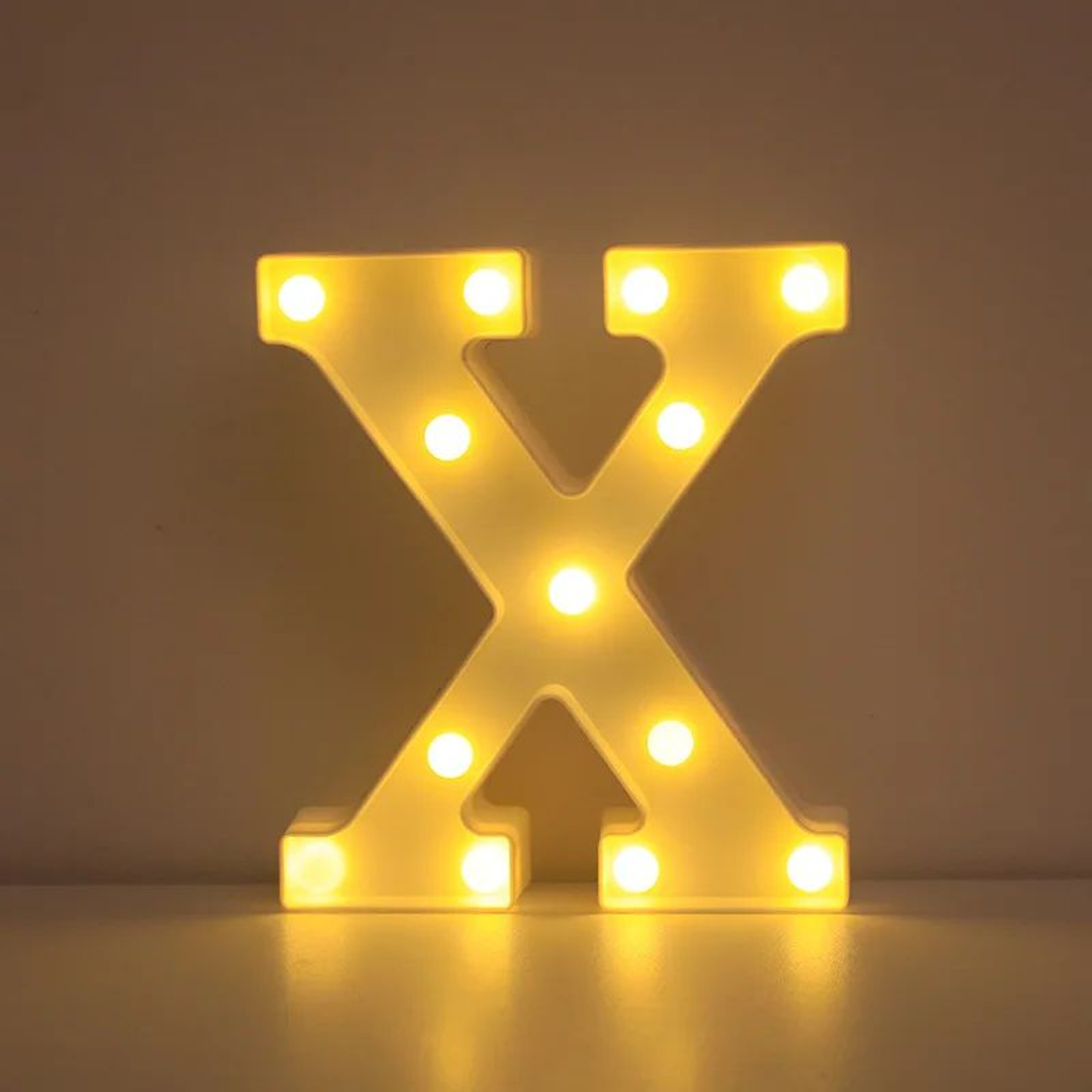 LED Letter  Number Light  866 In Warm White Battery Operated Marquee Lamp For Wedding Birthday And  27