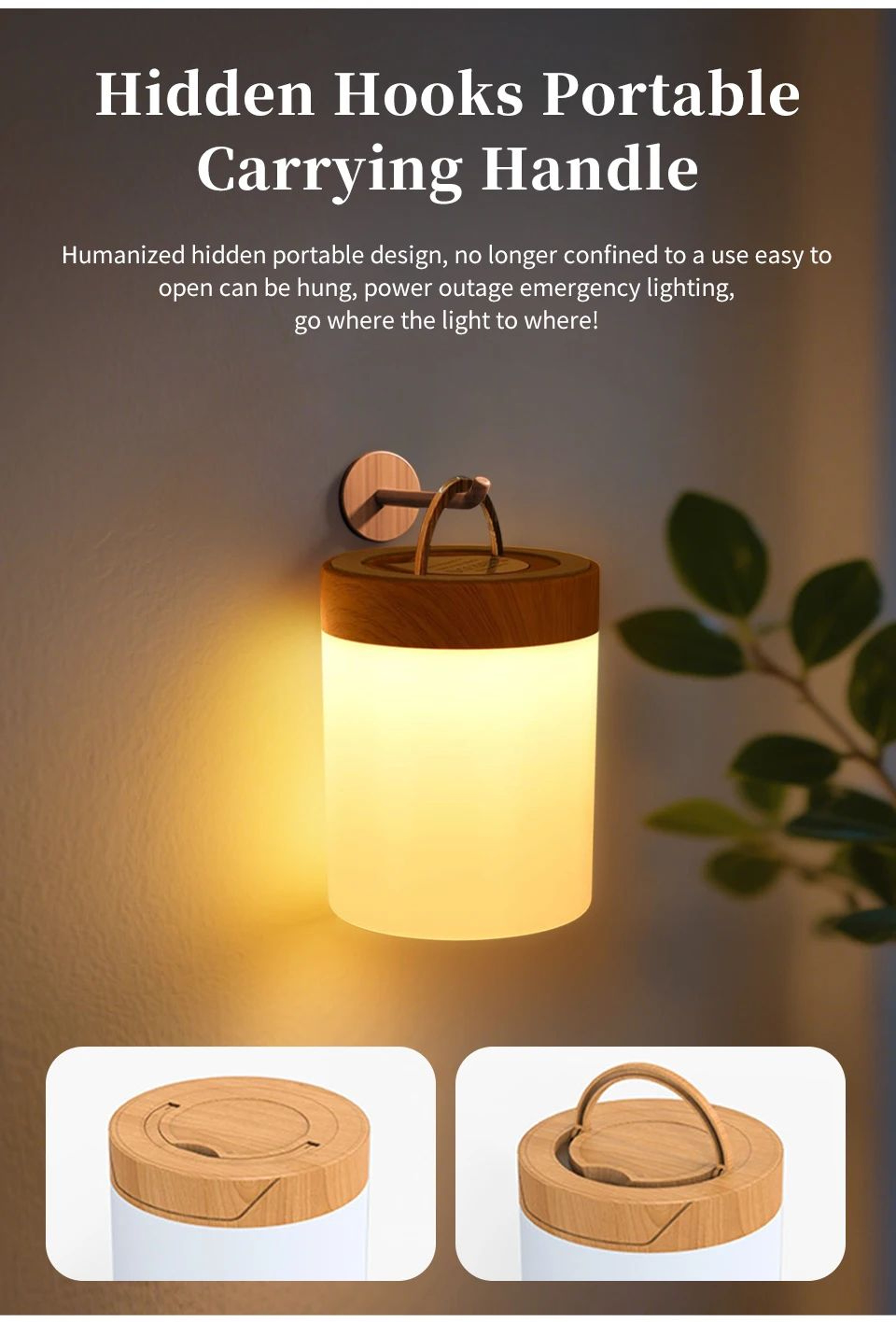 Rechargeable Touch Table Lamp  Dimmable RGB  Warm White LED Night Light For Bedroom Bedside Living  15