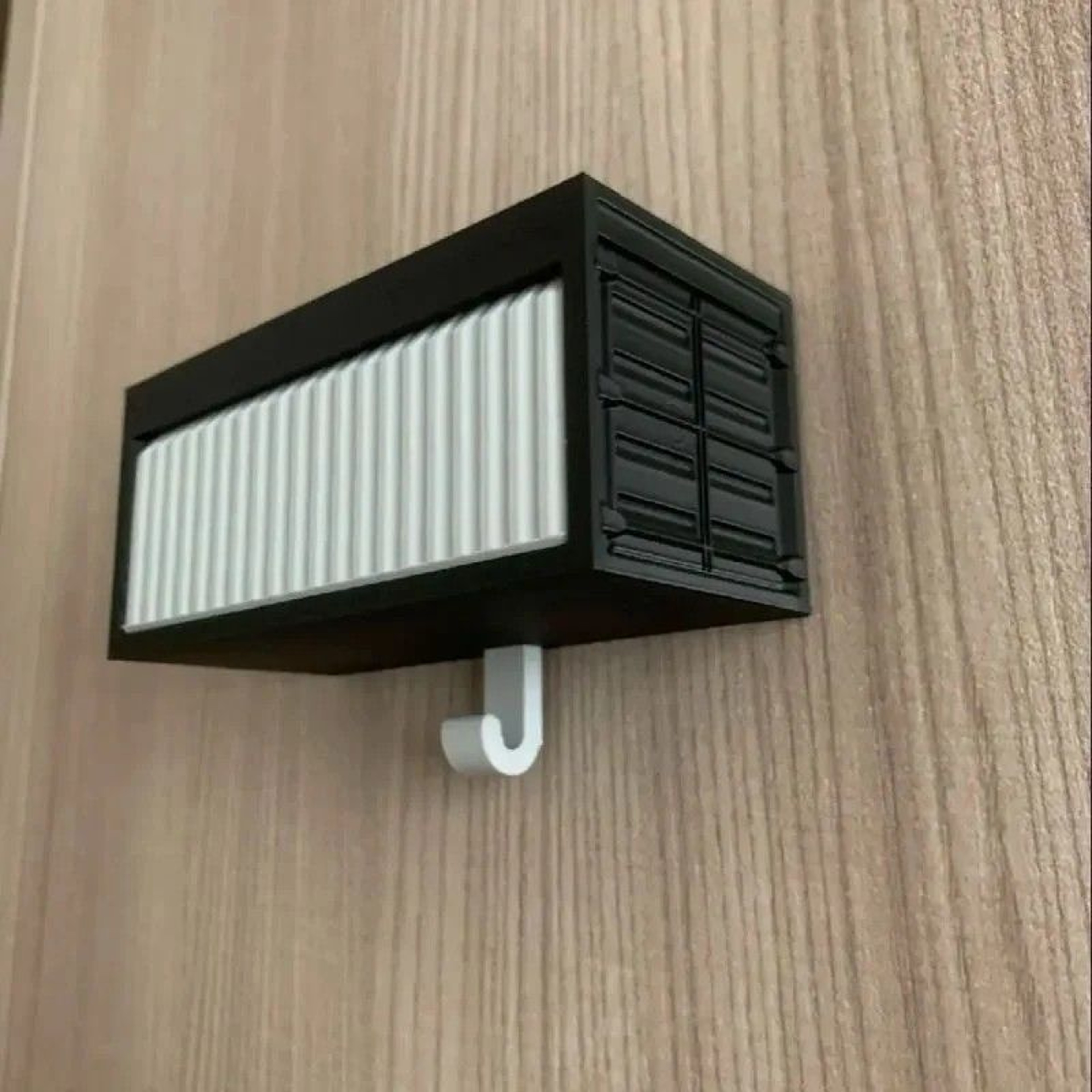Car Garage Key Holder With Opening Door  Space Saving Wall Mounted Key Rack For Home And Garage 3