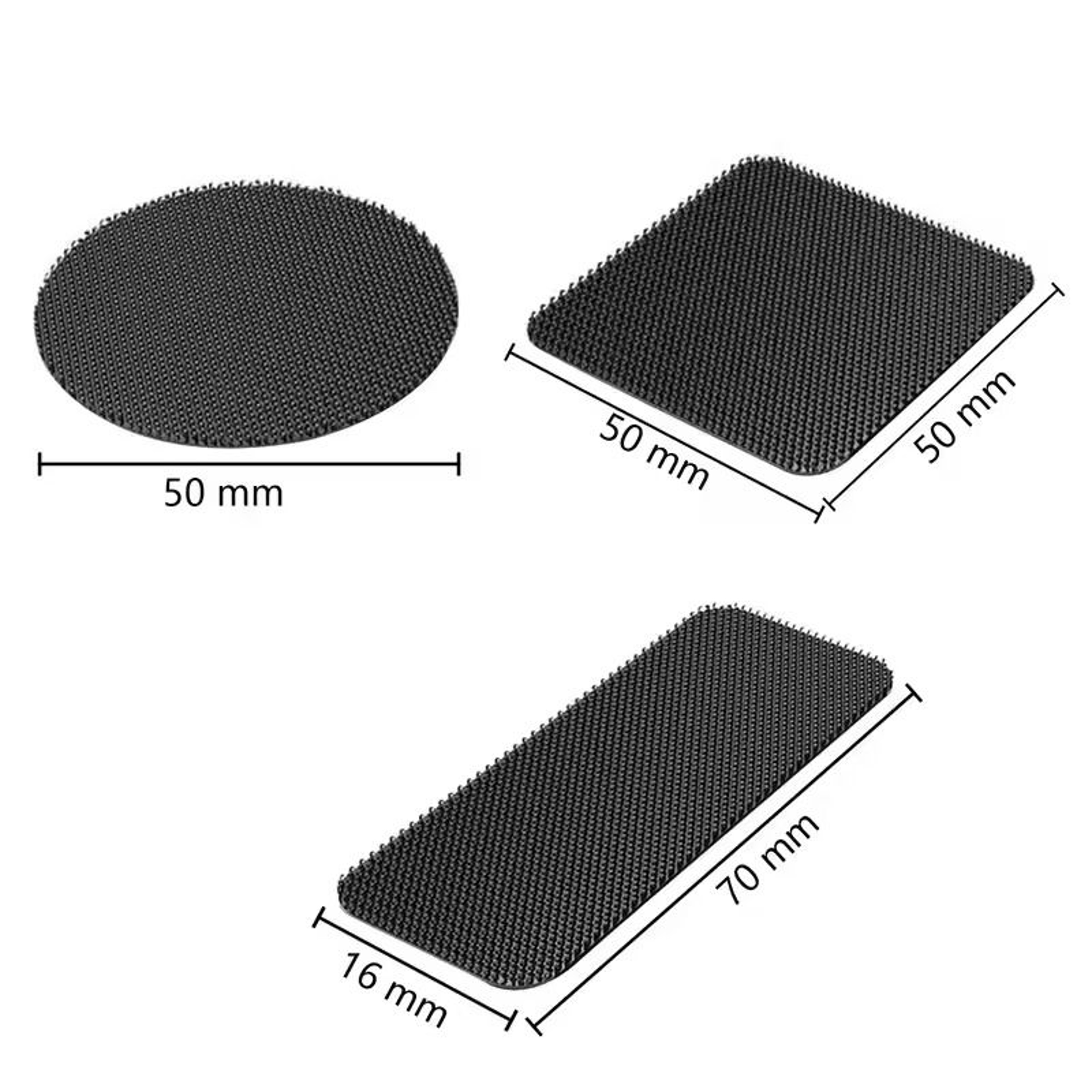 Extra Strong Adhesive HookandLoop Fastener Tape  DoubleSided Carpet  Mounting Stickers 1100PCS 3