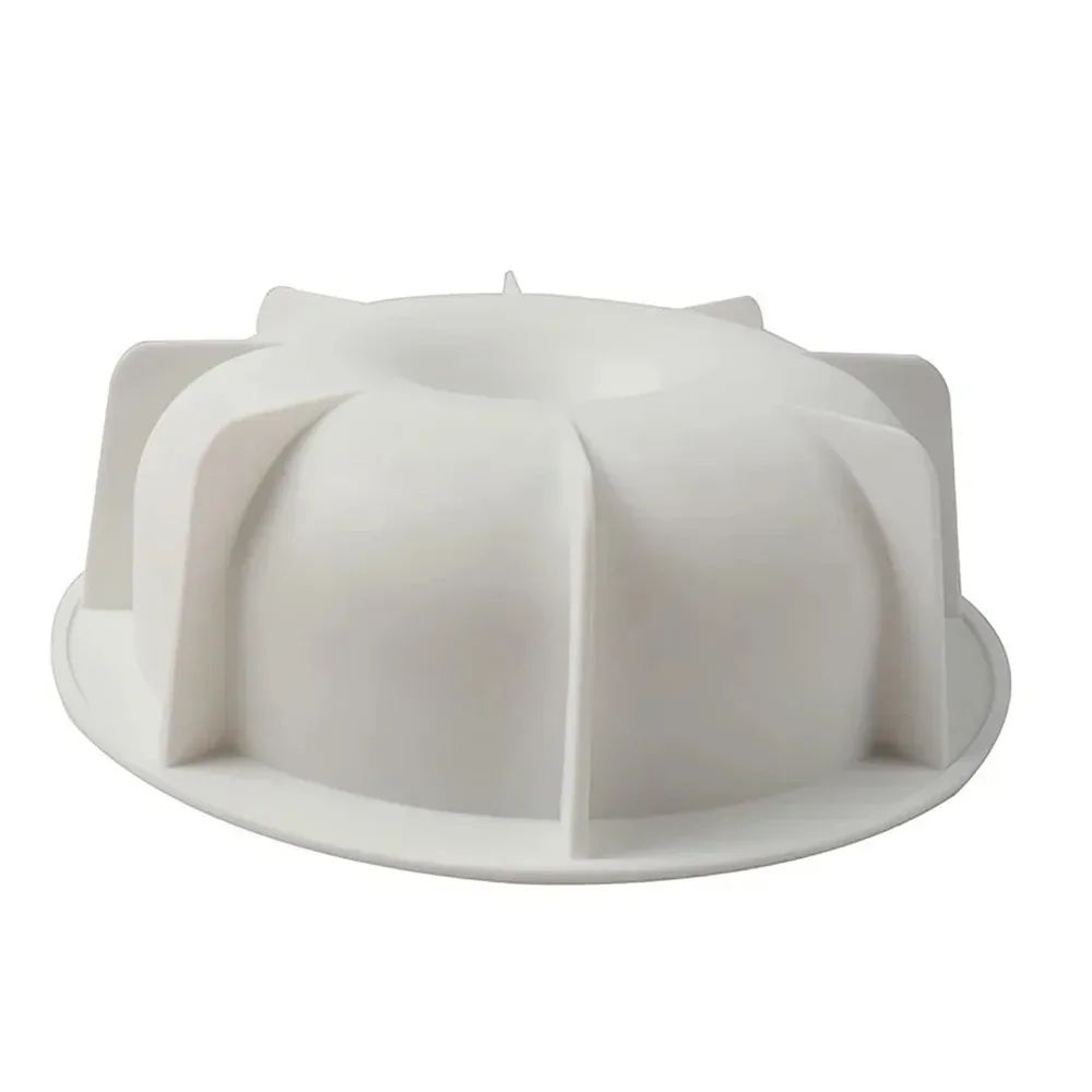 Round Silicone Lotus Mold For French Desserts Baking 6