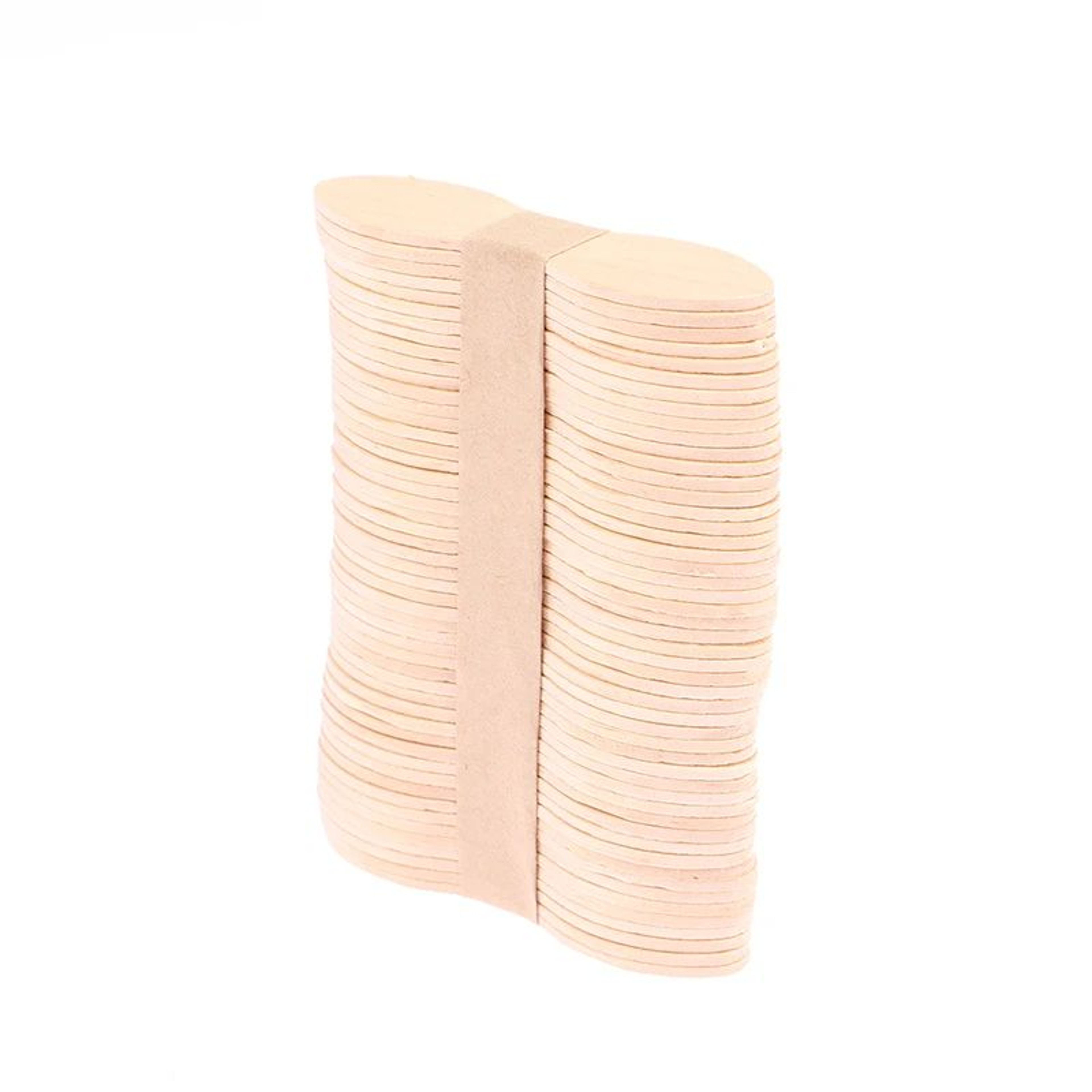 50 Pcs Disposable Wooden Waxing Sticks Body Hair Removal Spatula 2