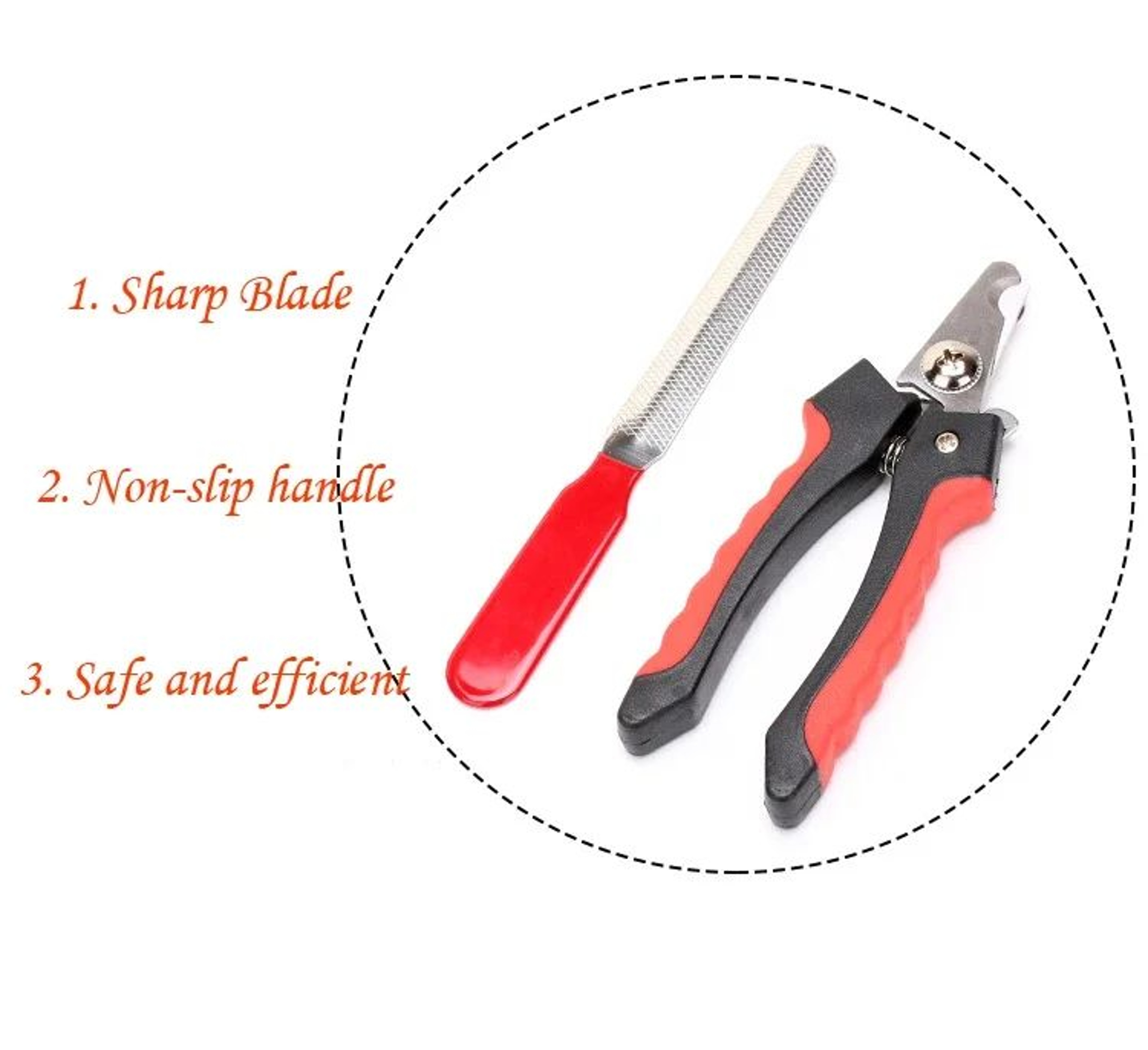 Pet Nail Clippers Stainless Steel Grooming Scissors For Dogs And Cats 7