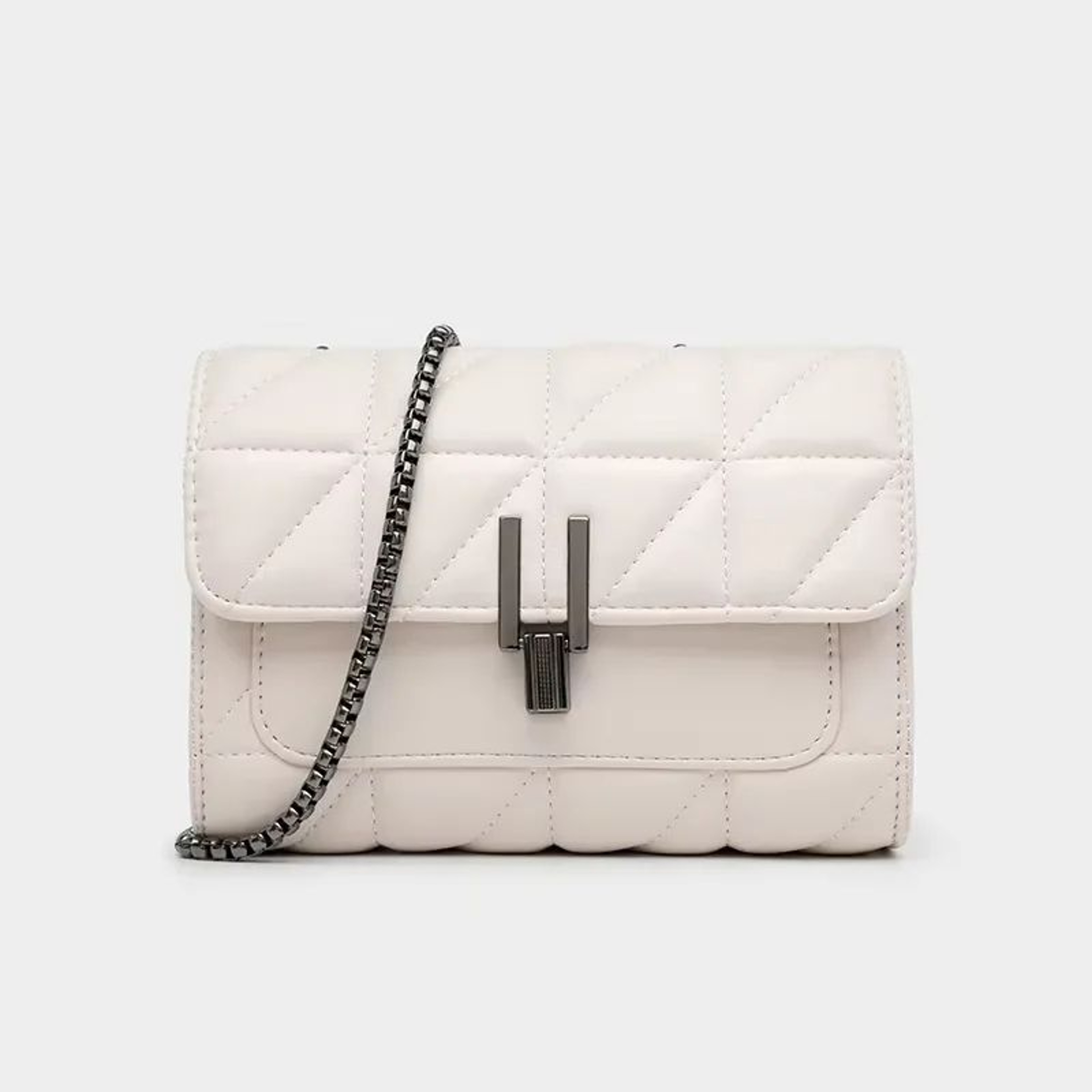 Women Quilted Chain Crossbody Bag 6
