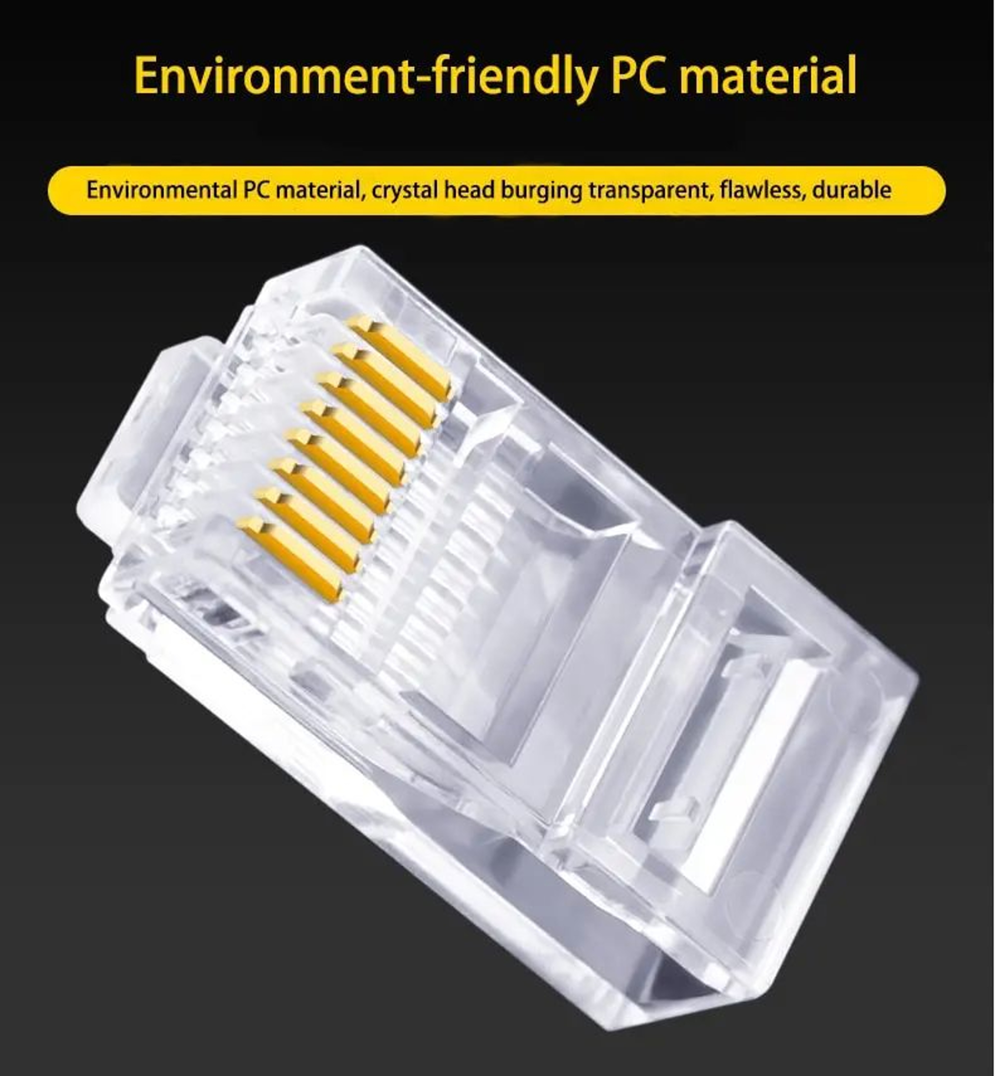 RJ45 Cat6 Network Connector 50 Piece Set 4