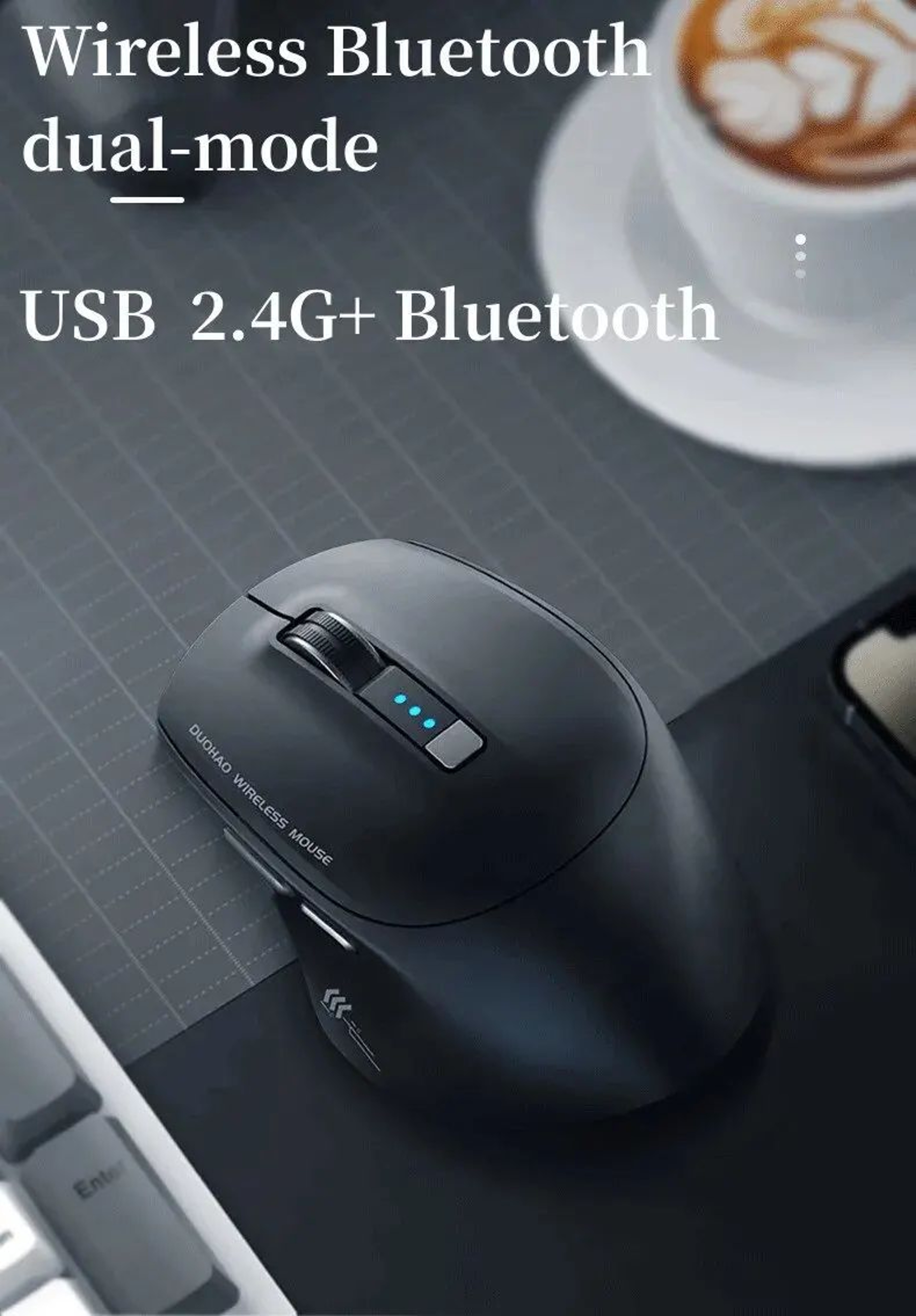 ITLY W2 Rechargeable Wireless Bluetooth Mouse 11