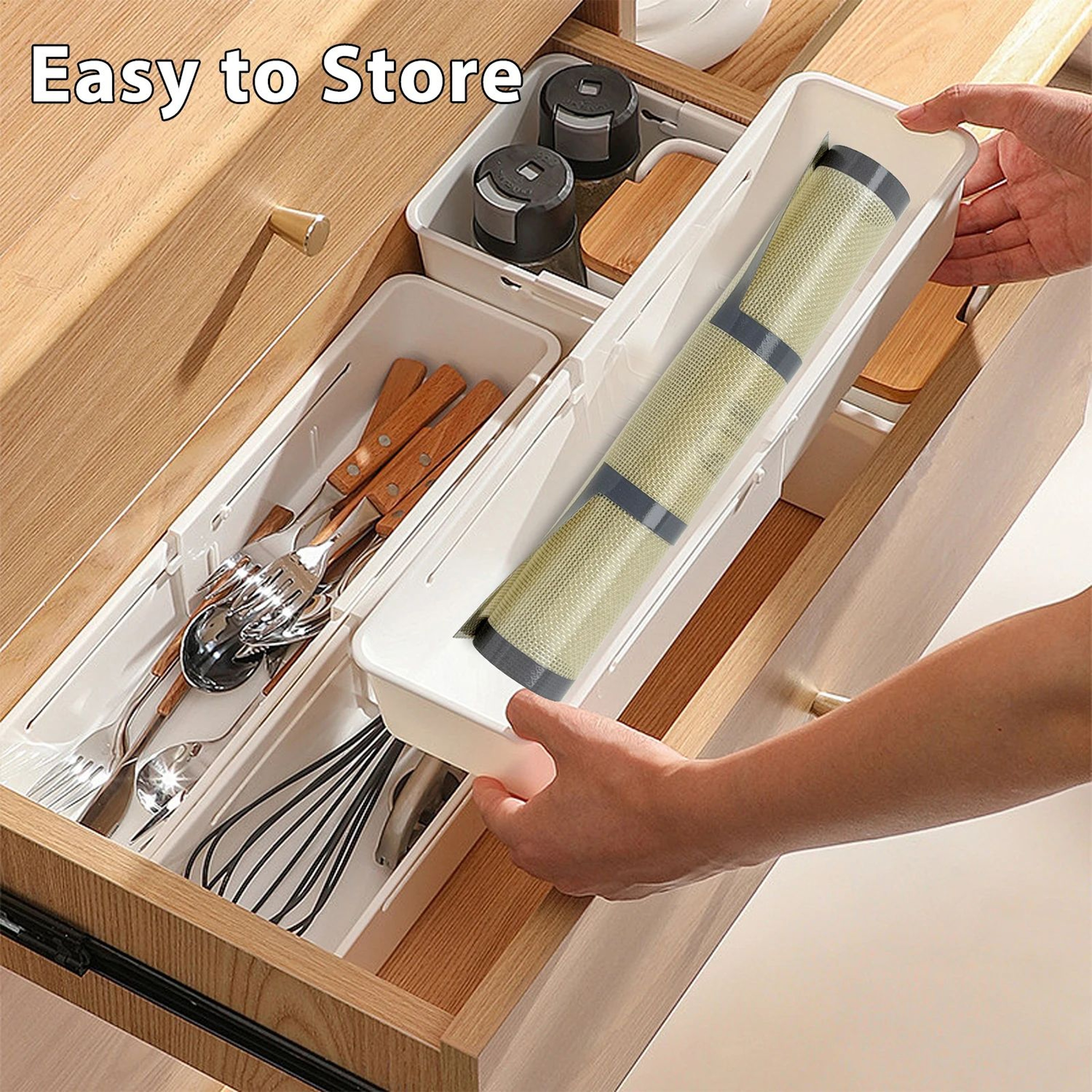 Reusable Silicone Bread Loaf Pan Liner 8