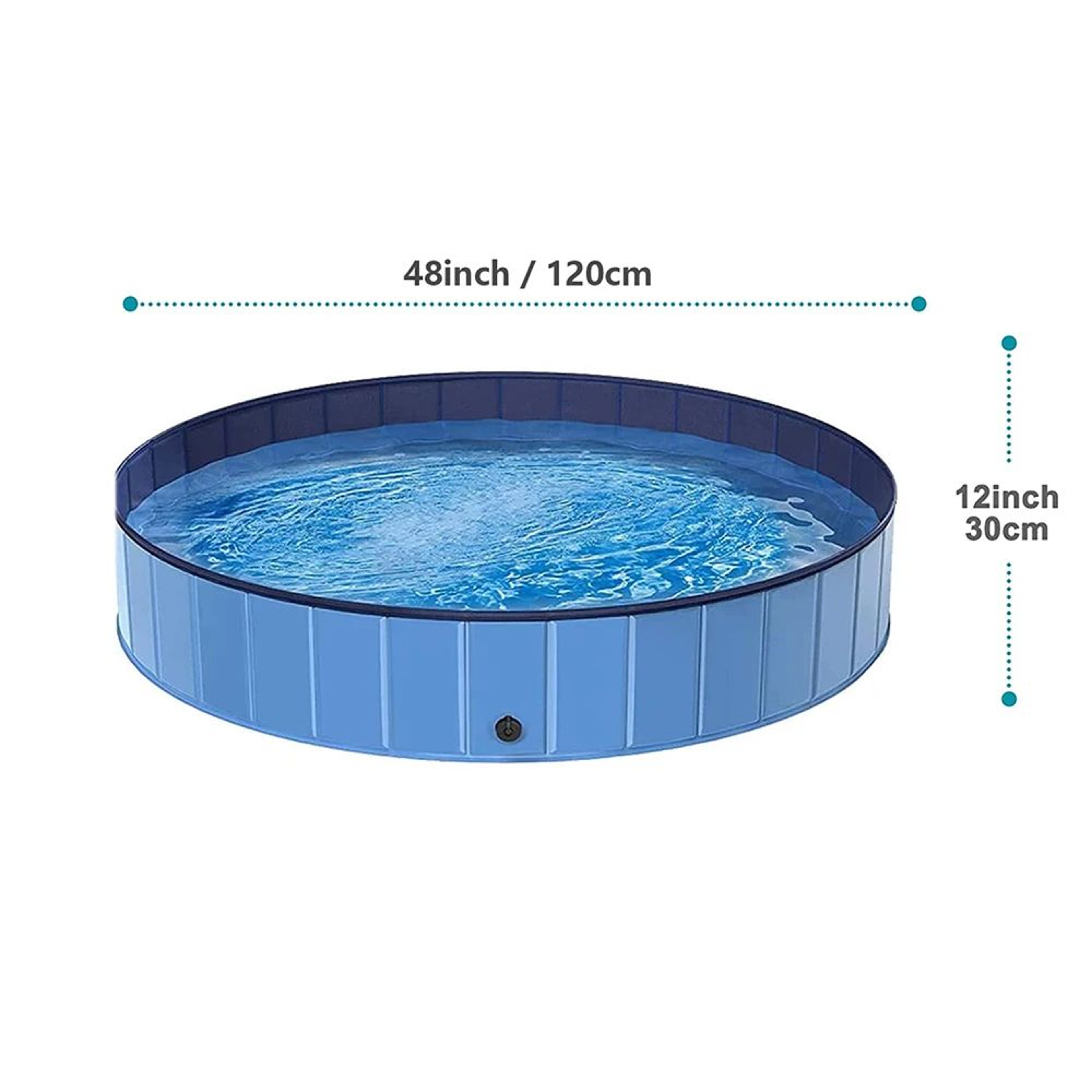 Portable Dog Swimming Pool Bath Tub 11