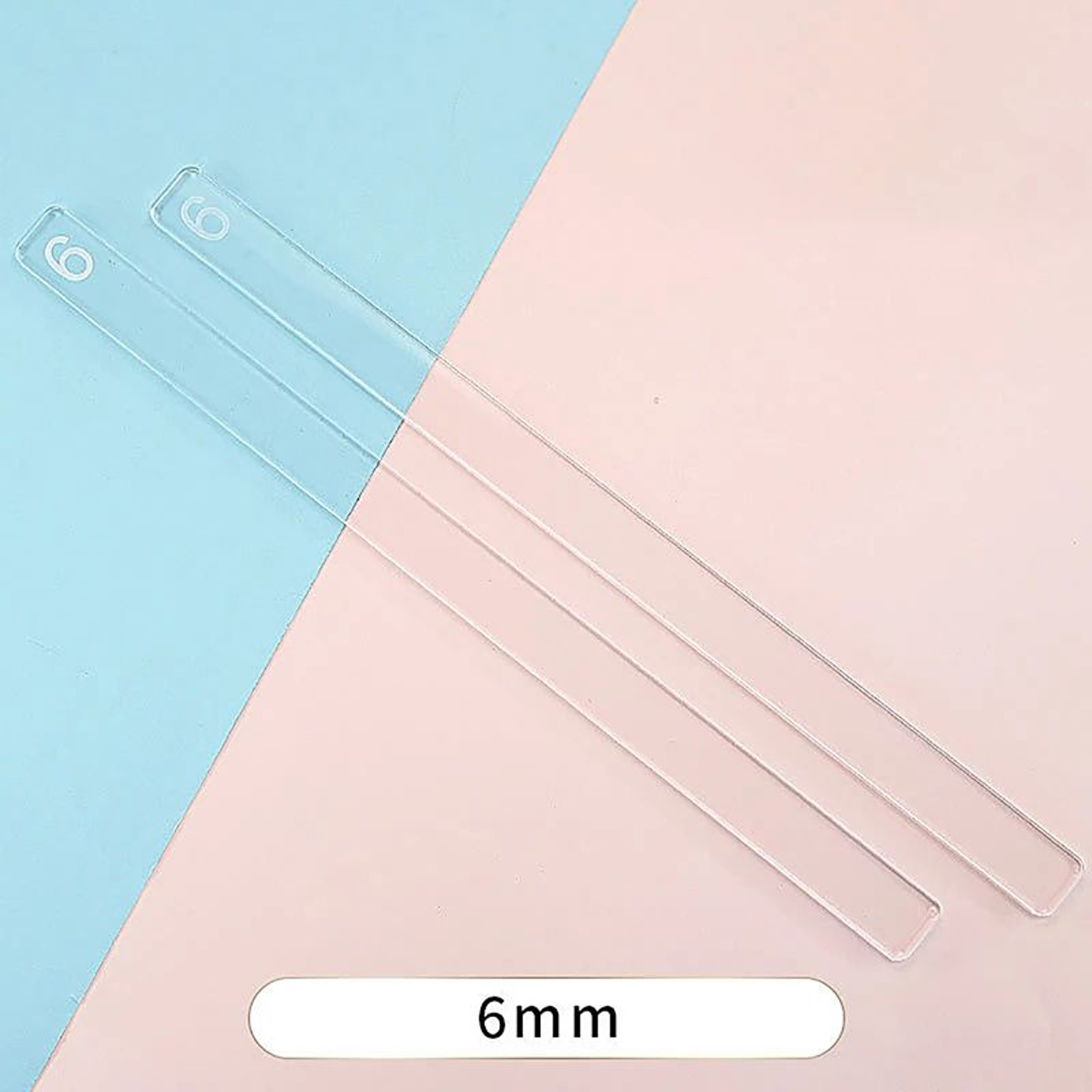 Acrylic Baking Ruler  Pastry Thickness Tool Set 17