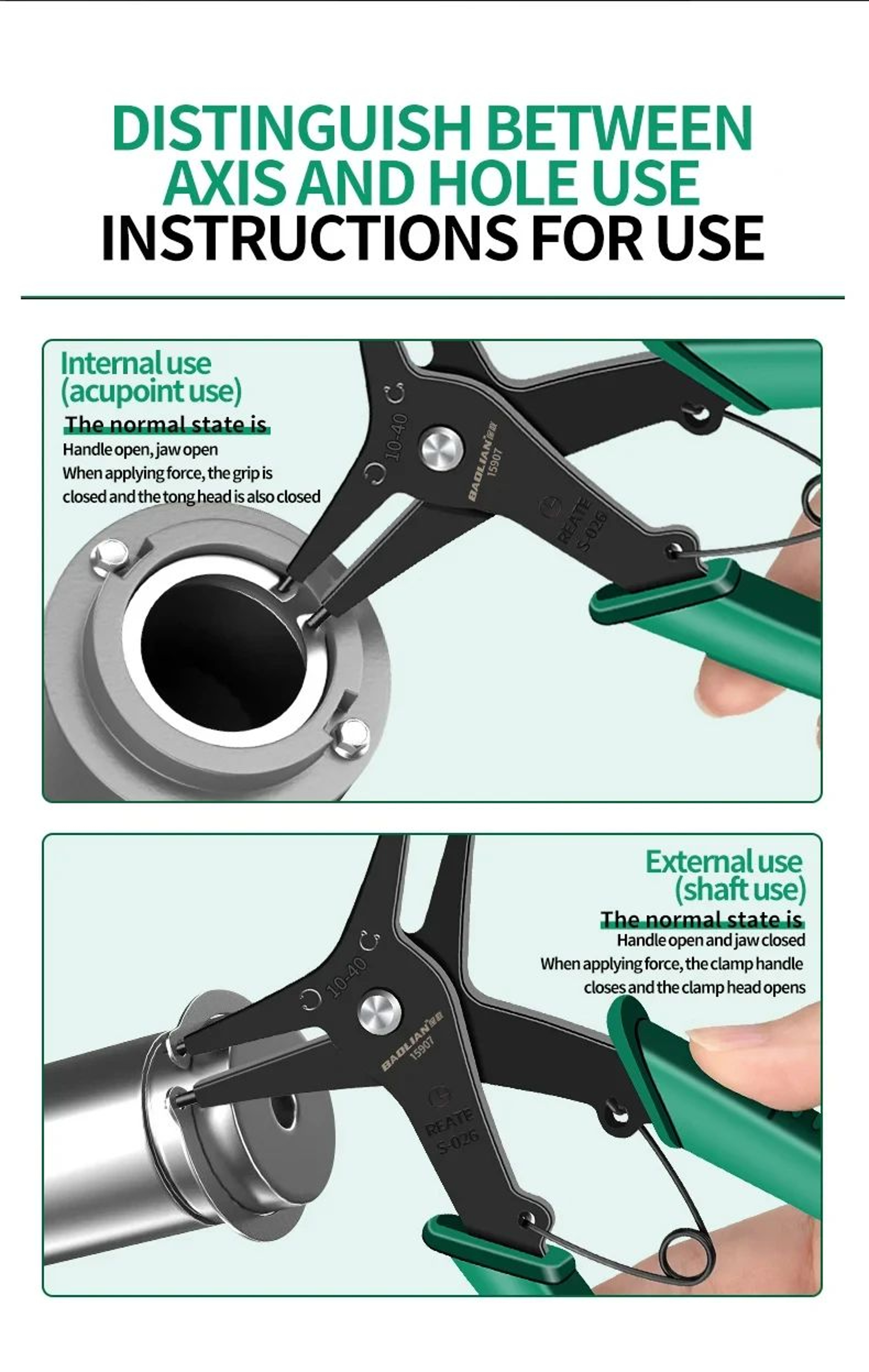 Multifunction Snap Ring Circlip Pliers 8