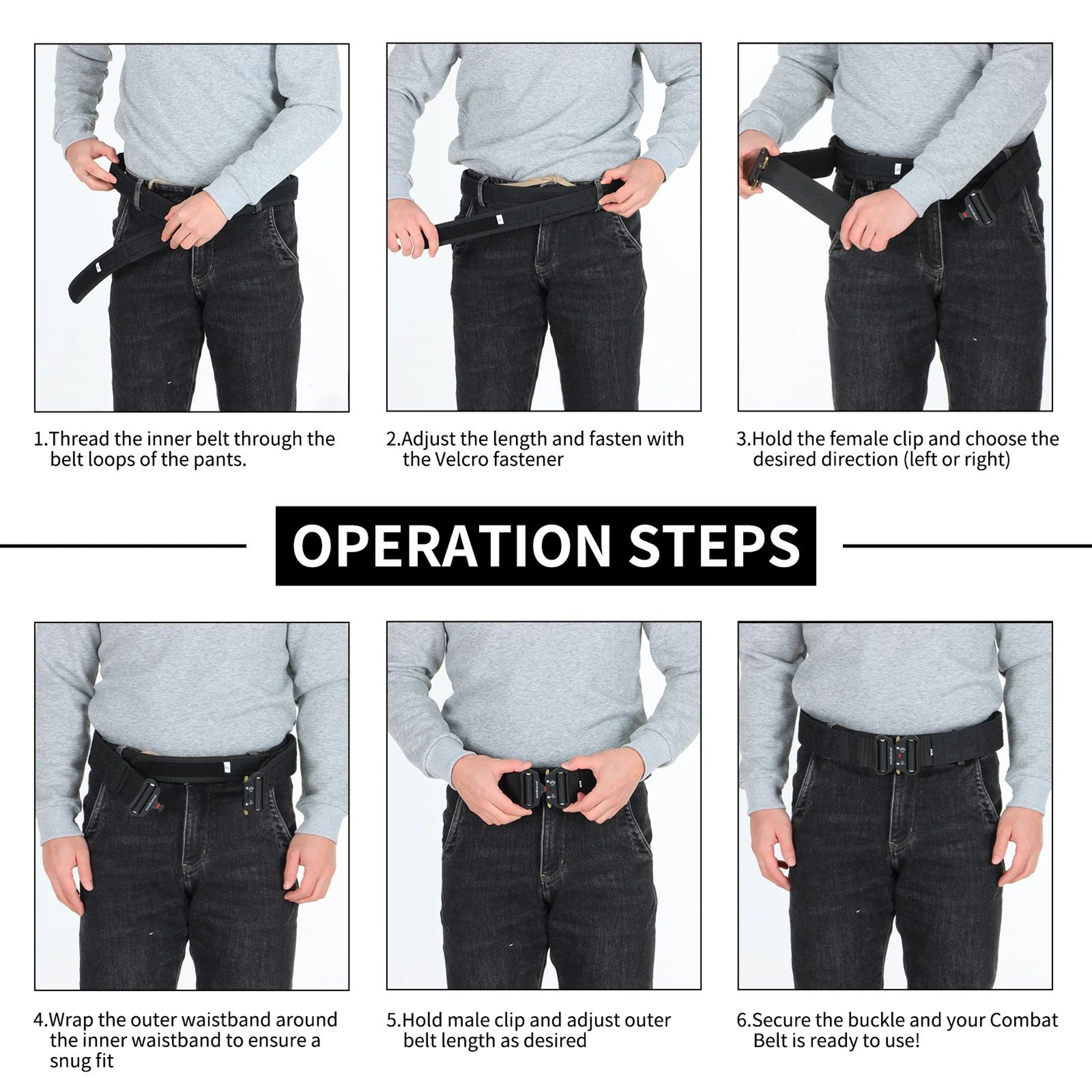 2 Inch Tactical Quick Release Belt 4