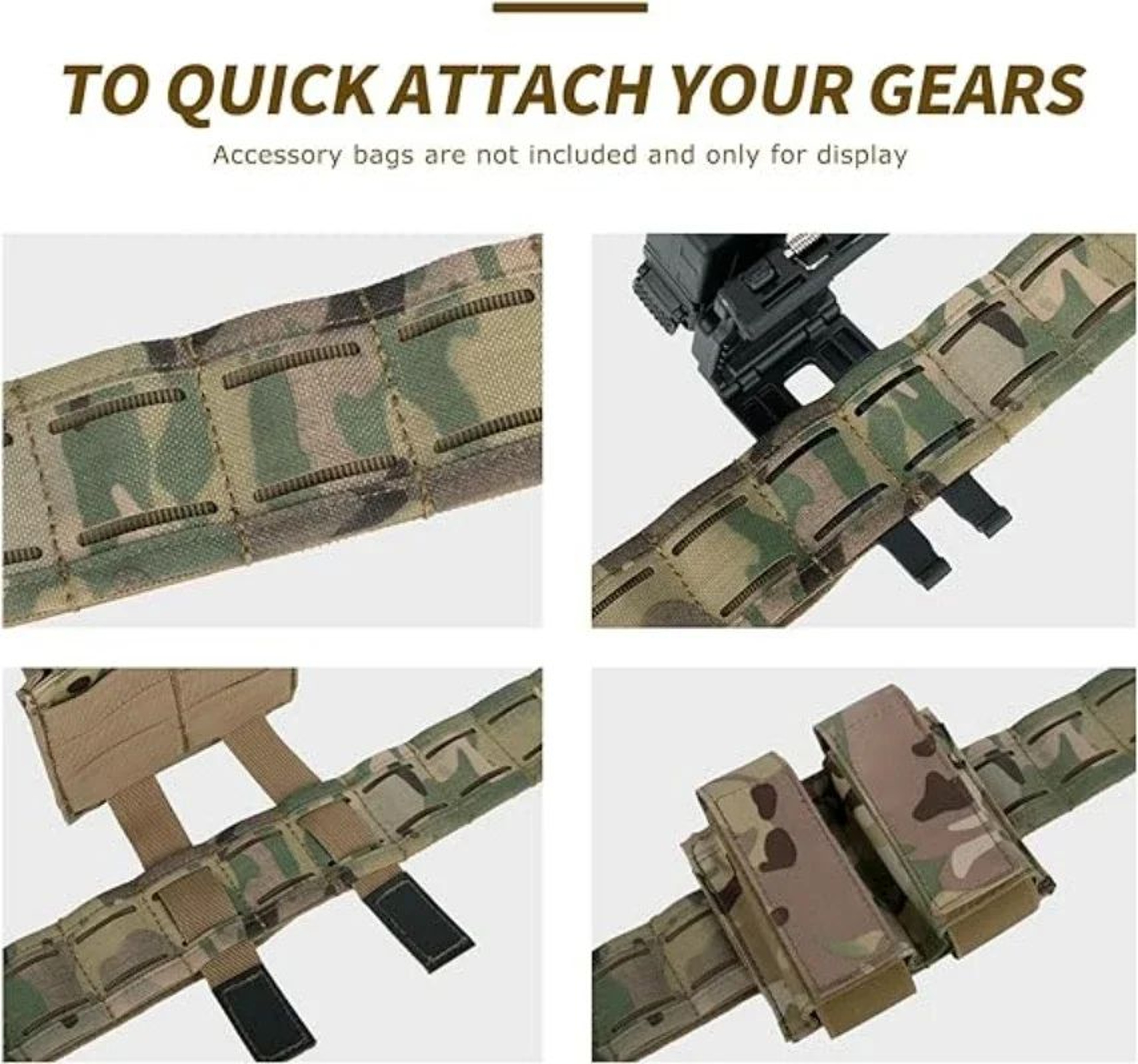 YAKEDA Tactical Riggers Duty Belt 2