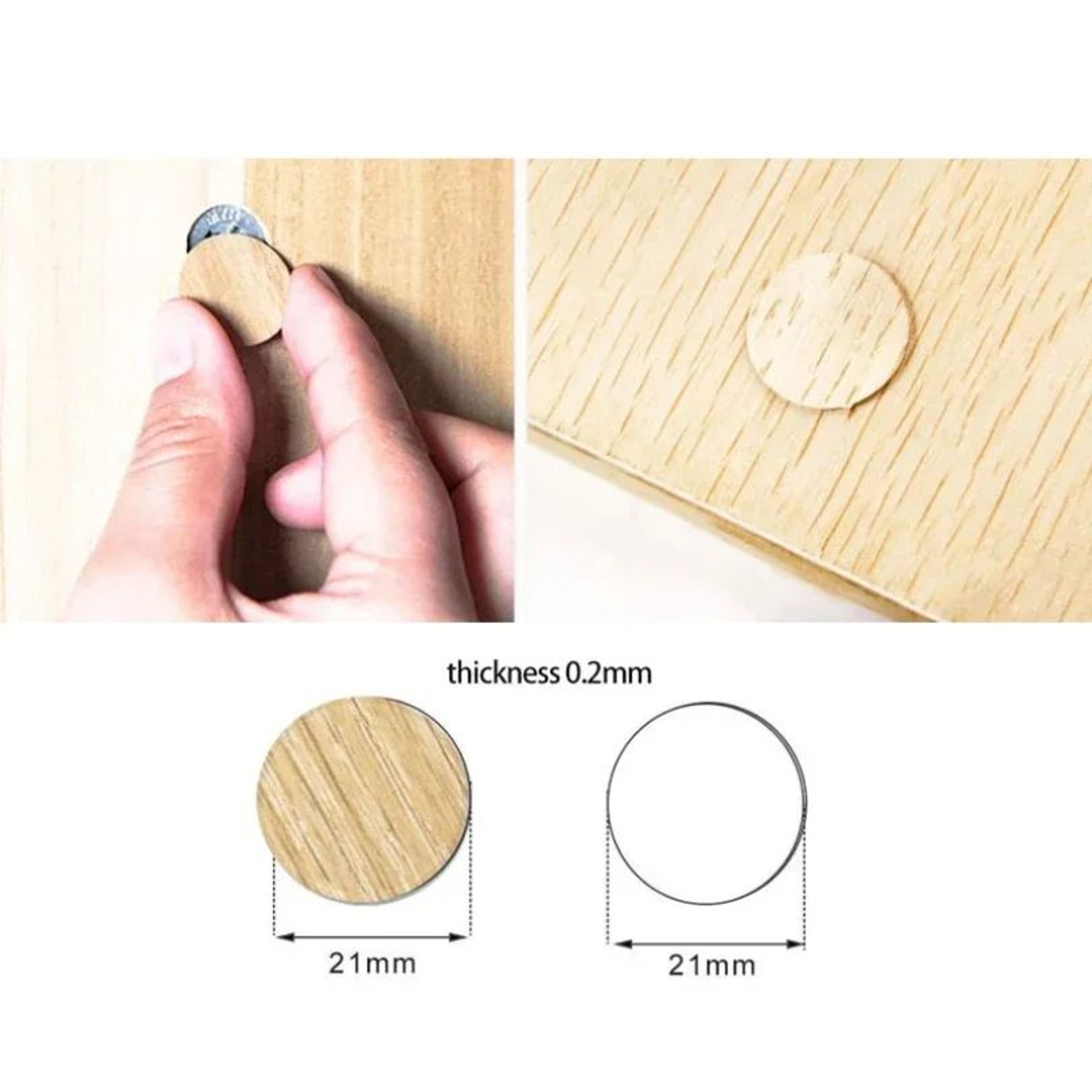 Self Adhesive Furniture Screw Cover Stickers 4