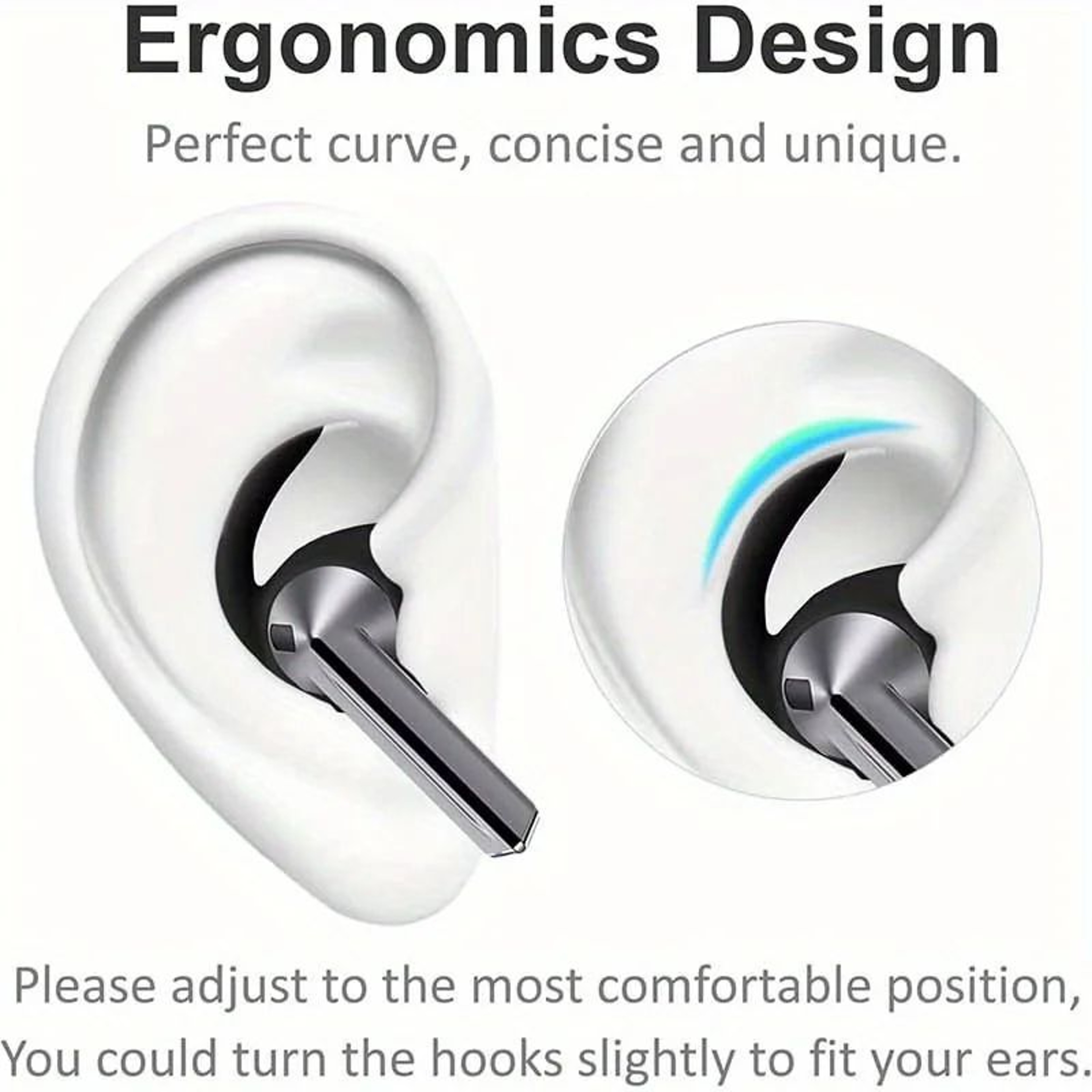 Silicone Sport Ear Hooks For Galaxy Buds 3 Pro 3