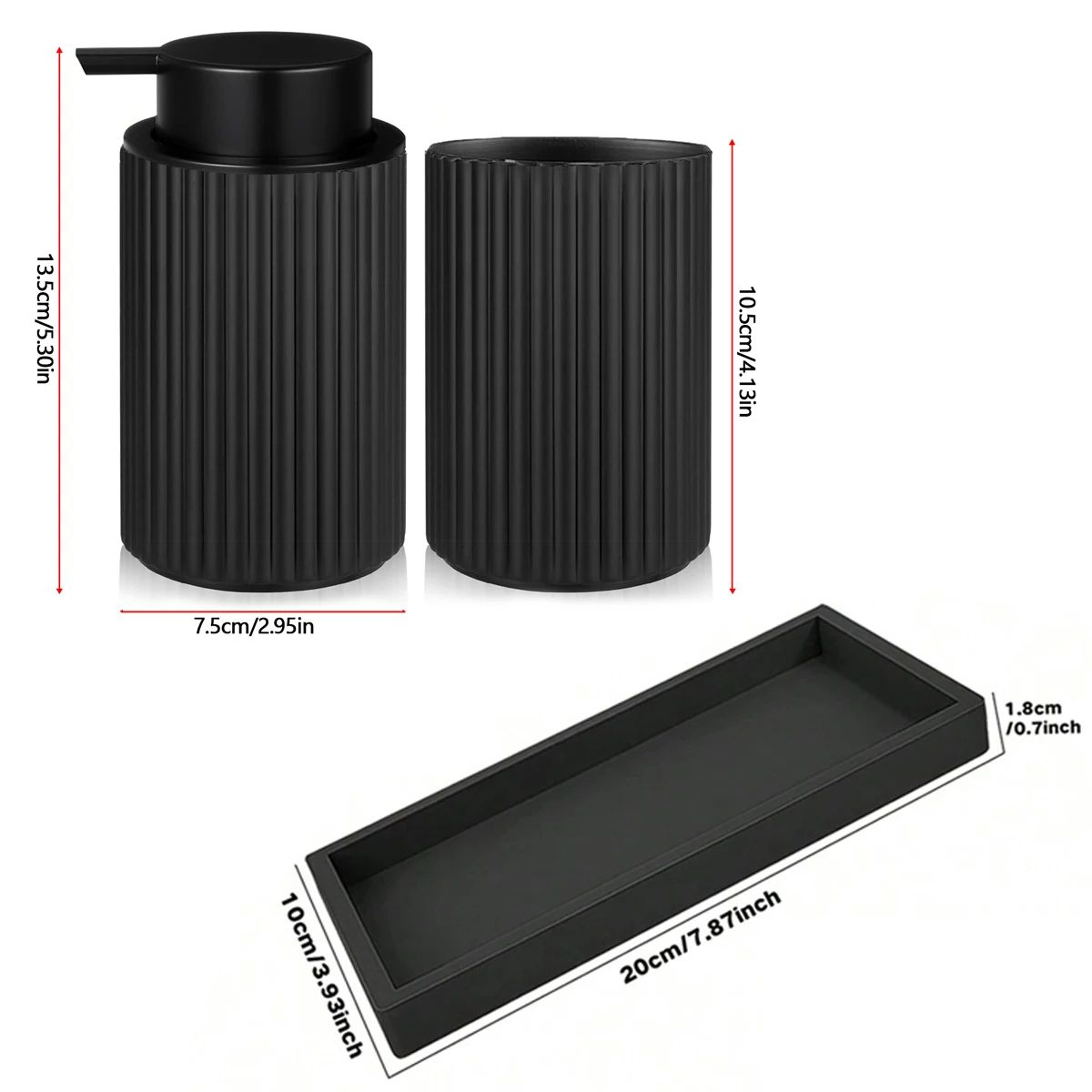 Foaming Soap Dispenser With Silicone Tray 2