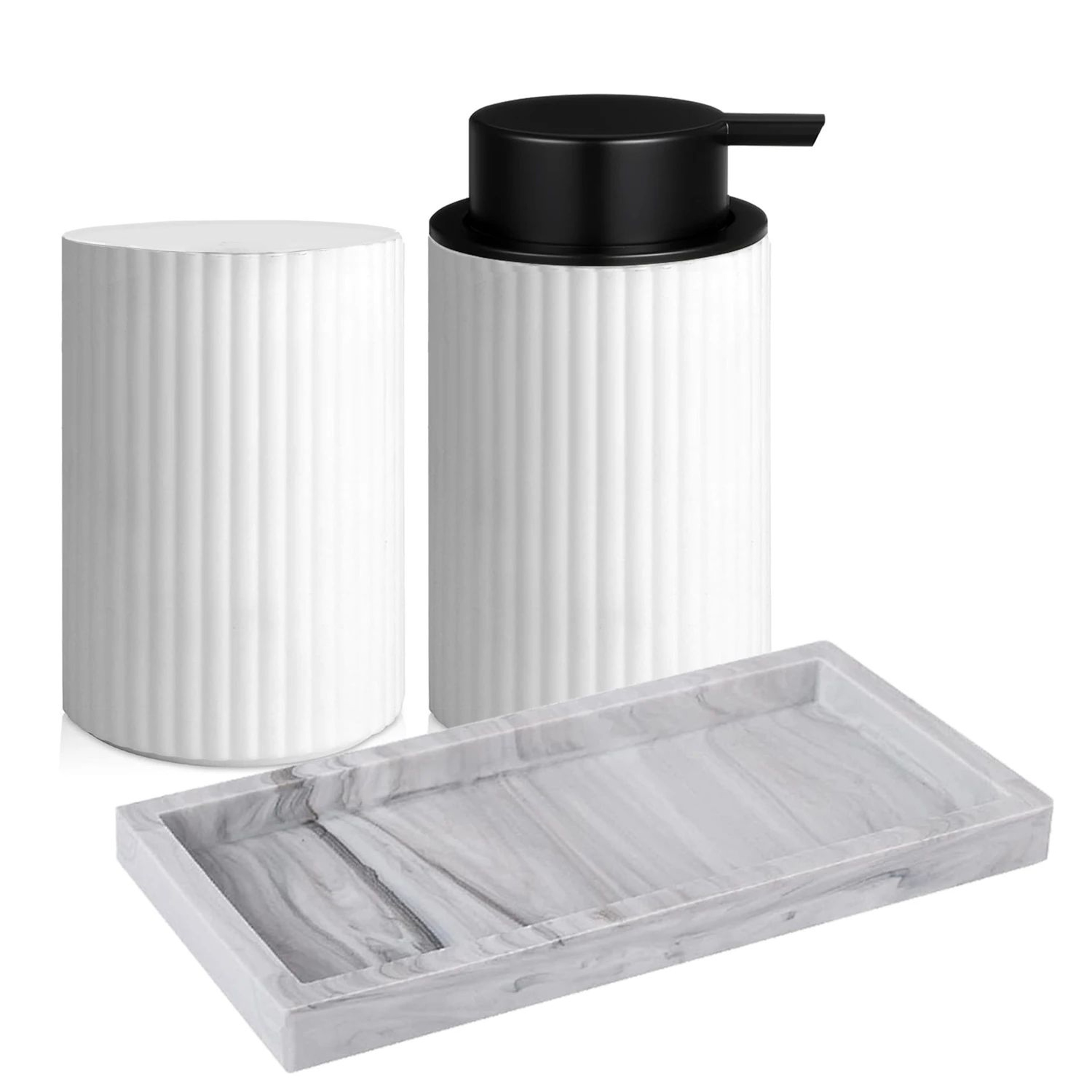 Foaming Soap Dispenser With Silicone Tray 11