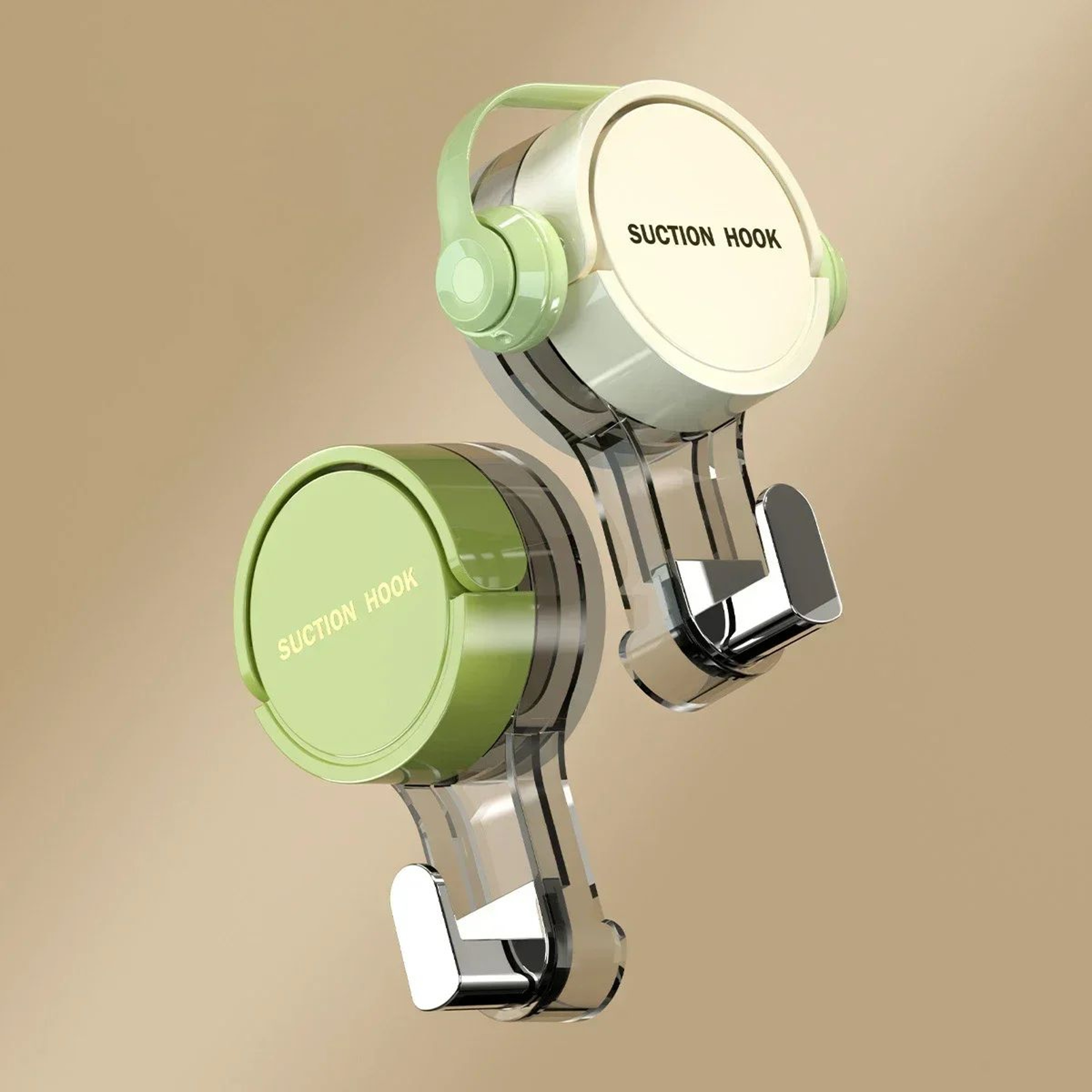 Reusable Suction Cup Hooks Set 6