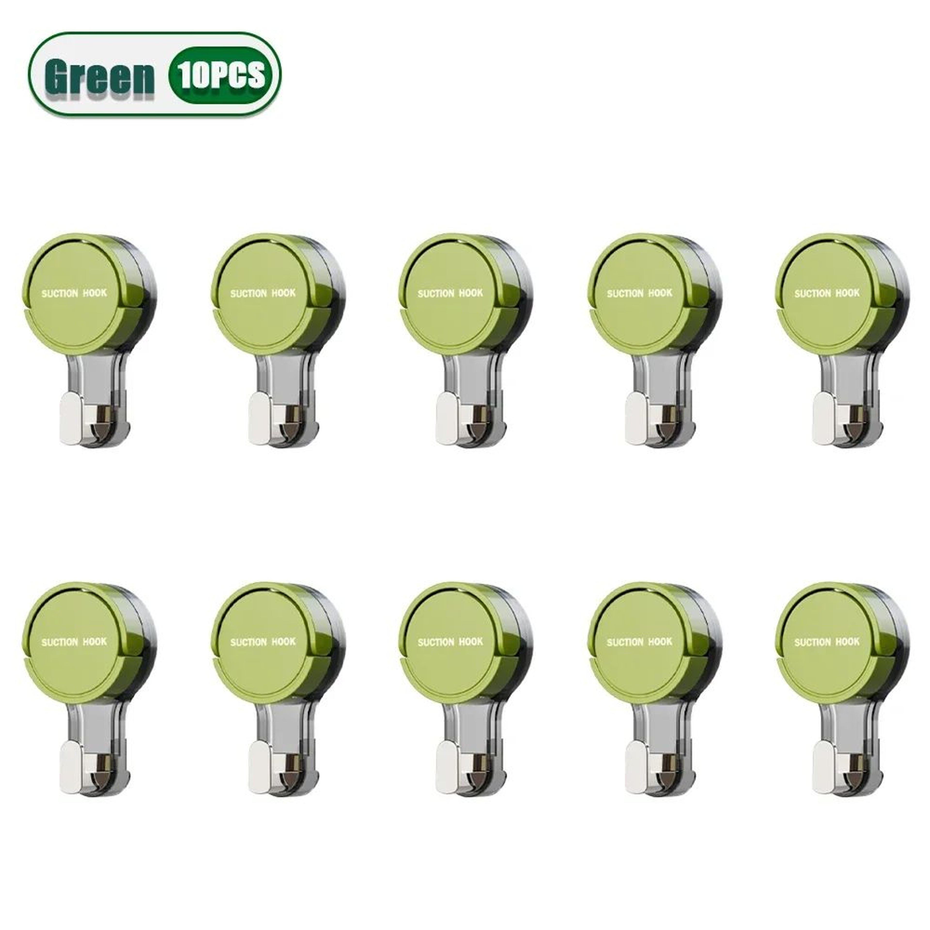 Reusable Suction Cup Hooks Set 24