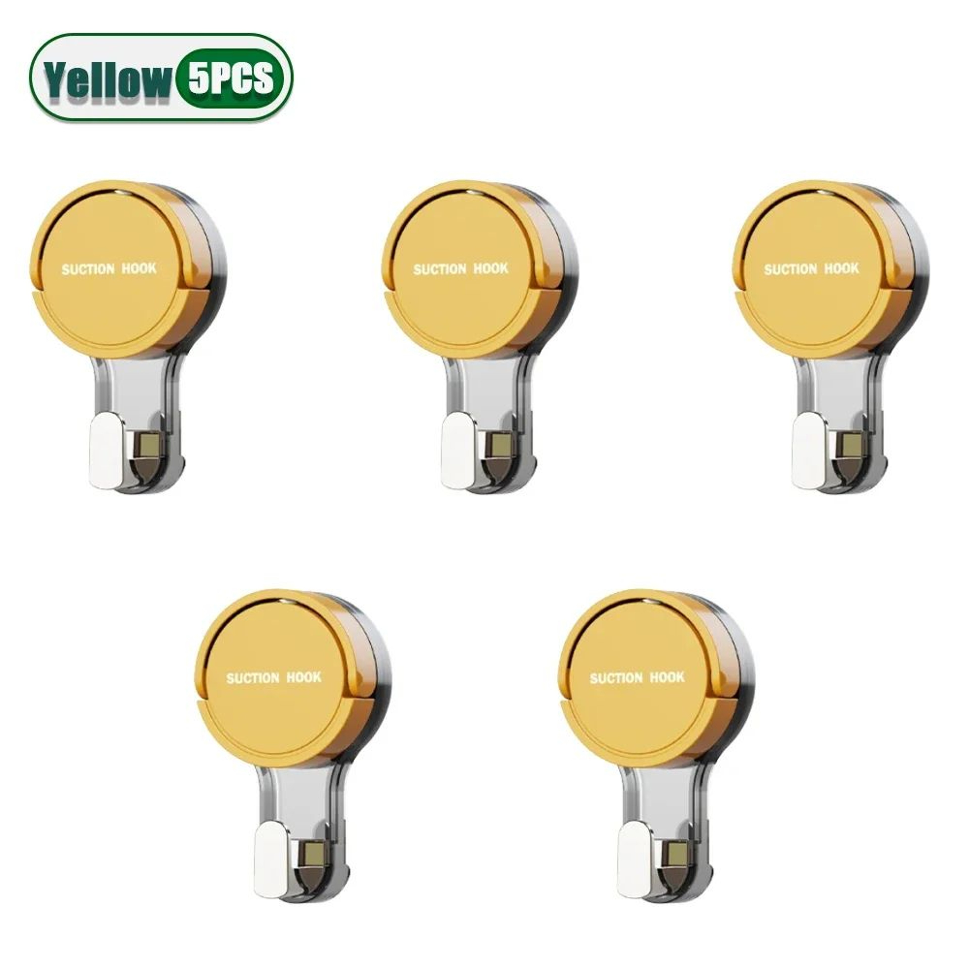 Reusable Suction Cup Hooks Set 18
