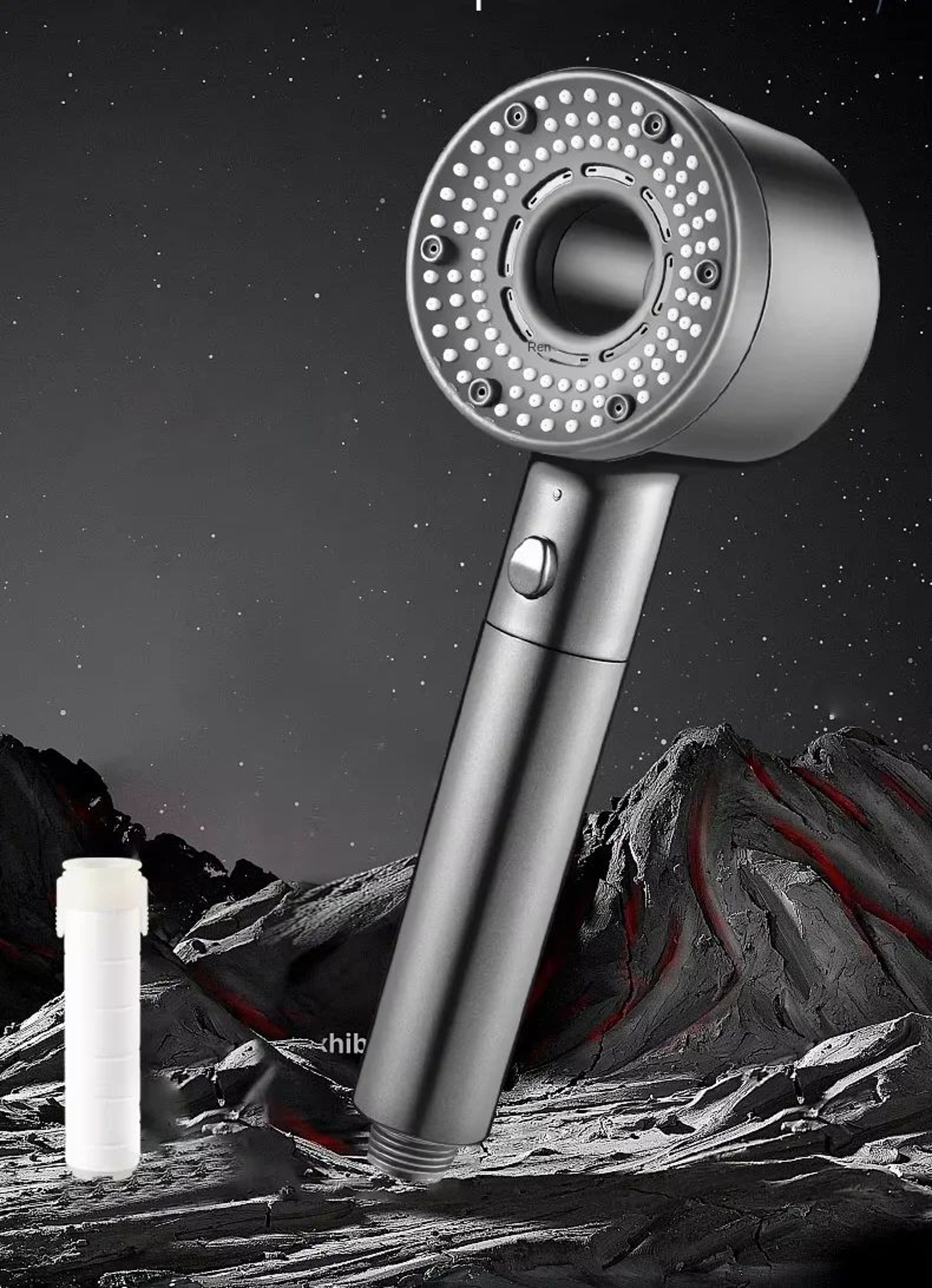5Speed Adjustable Filter Shower Head 6