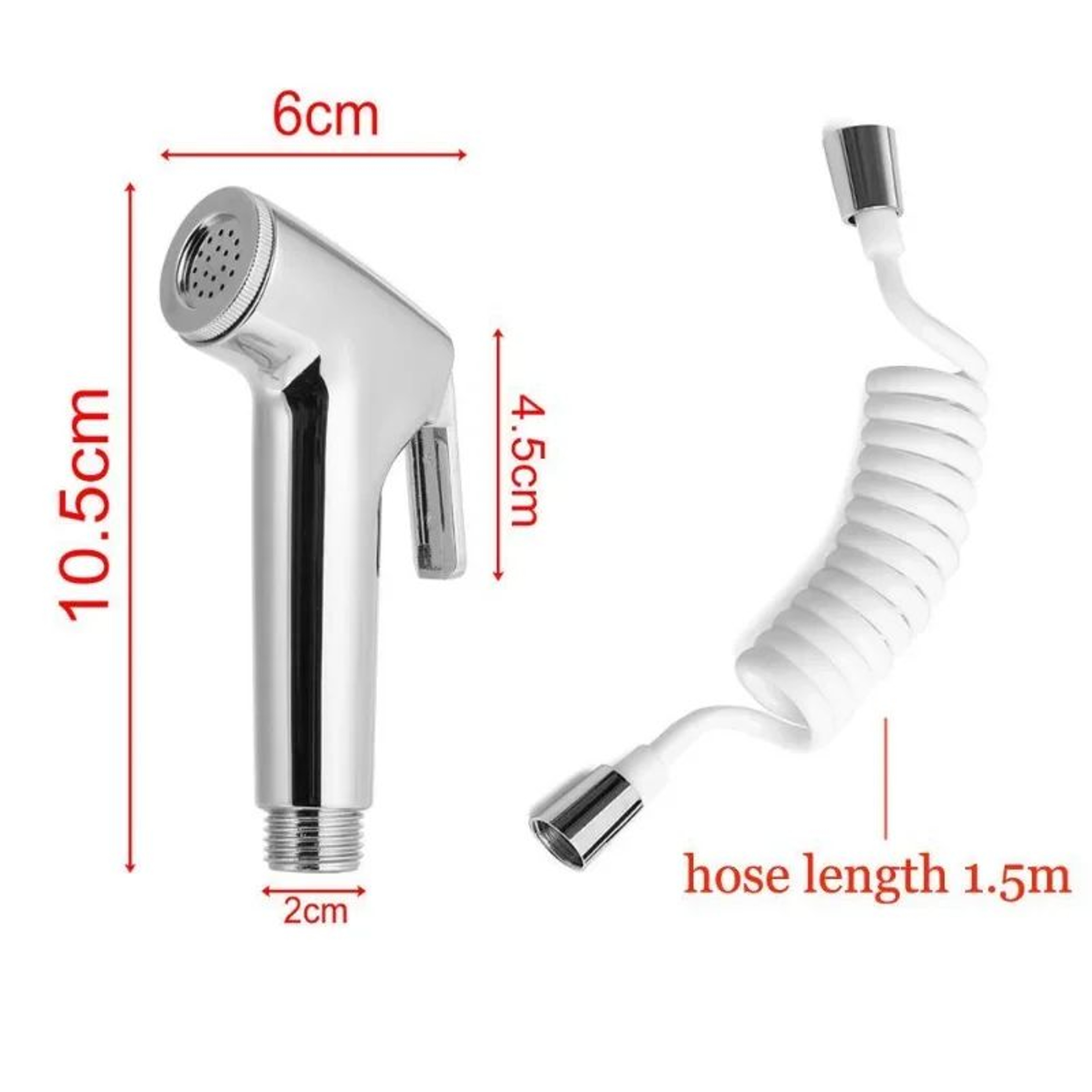 Handheld Portable Toilet Spray Gun With 15 M Hose 1