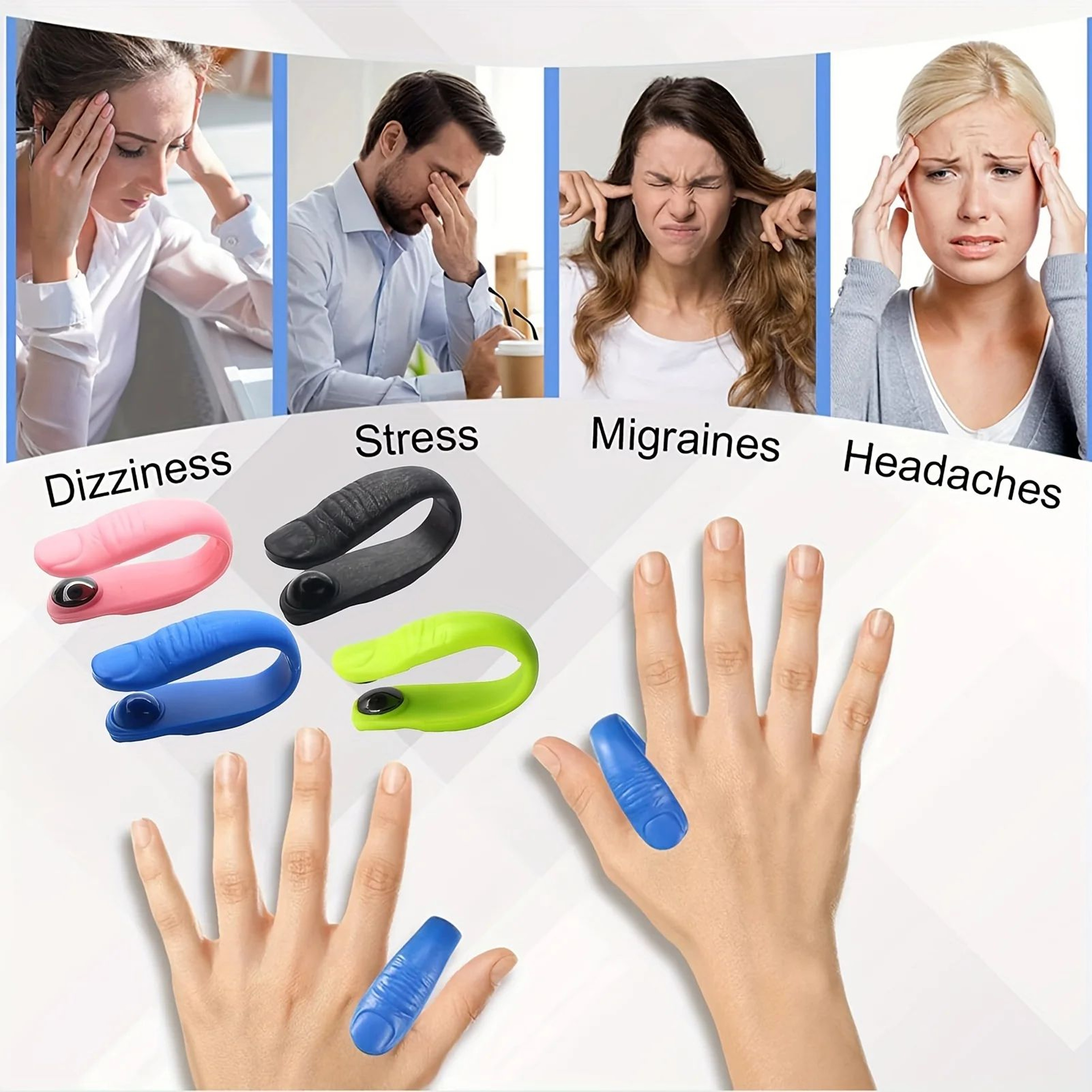 Hand Acupressure Relief Clip 6