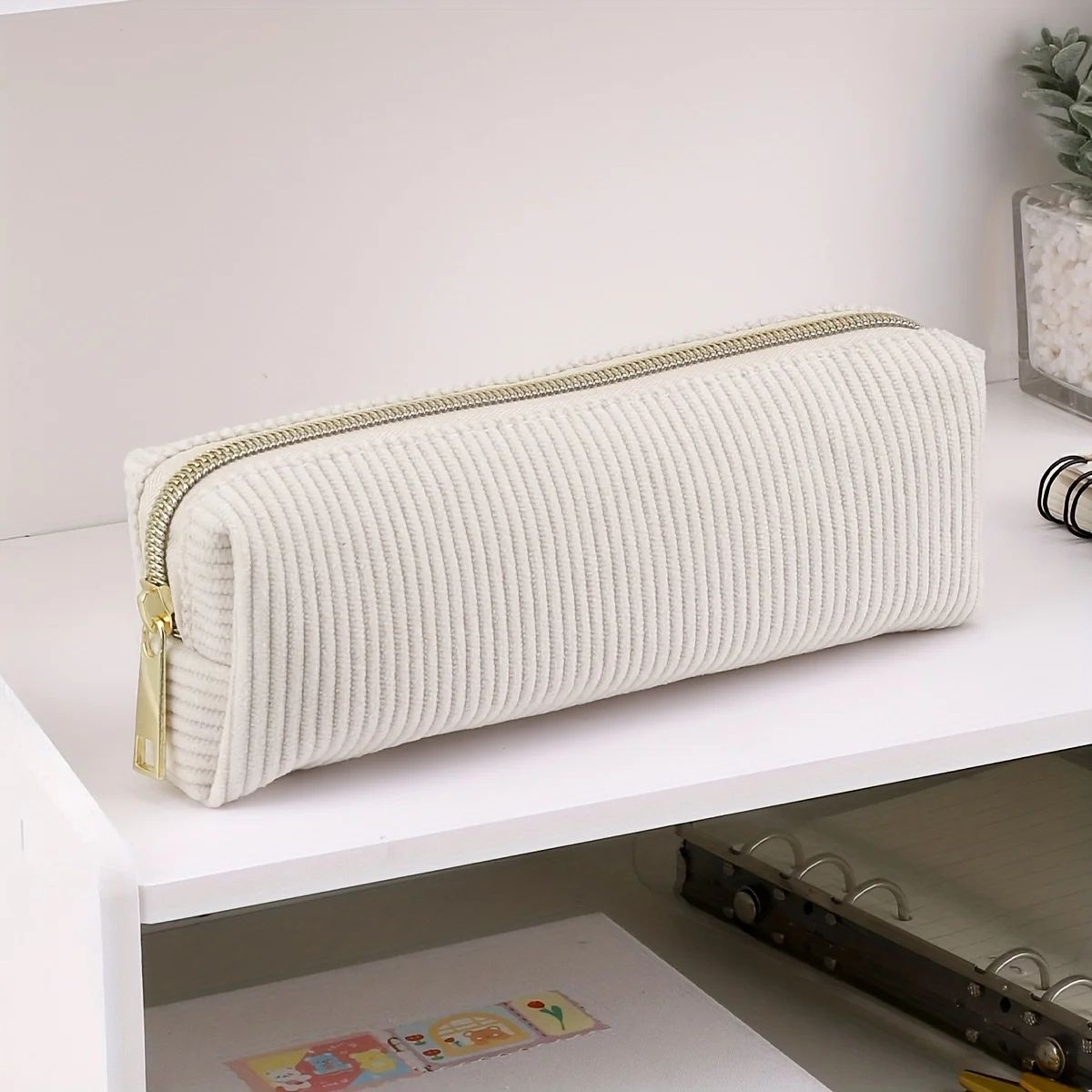 Large Corduroy Pencil Case 10