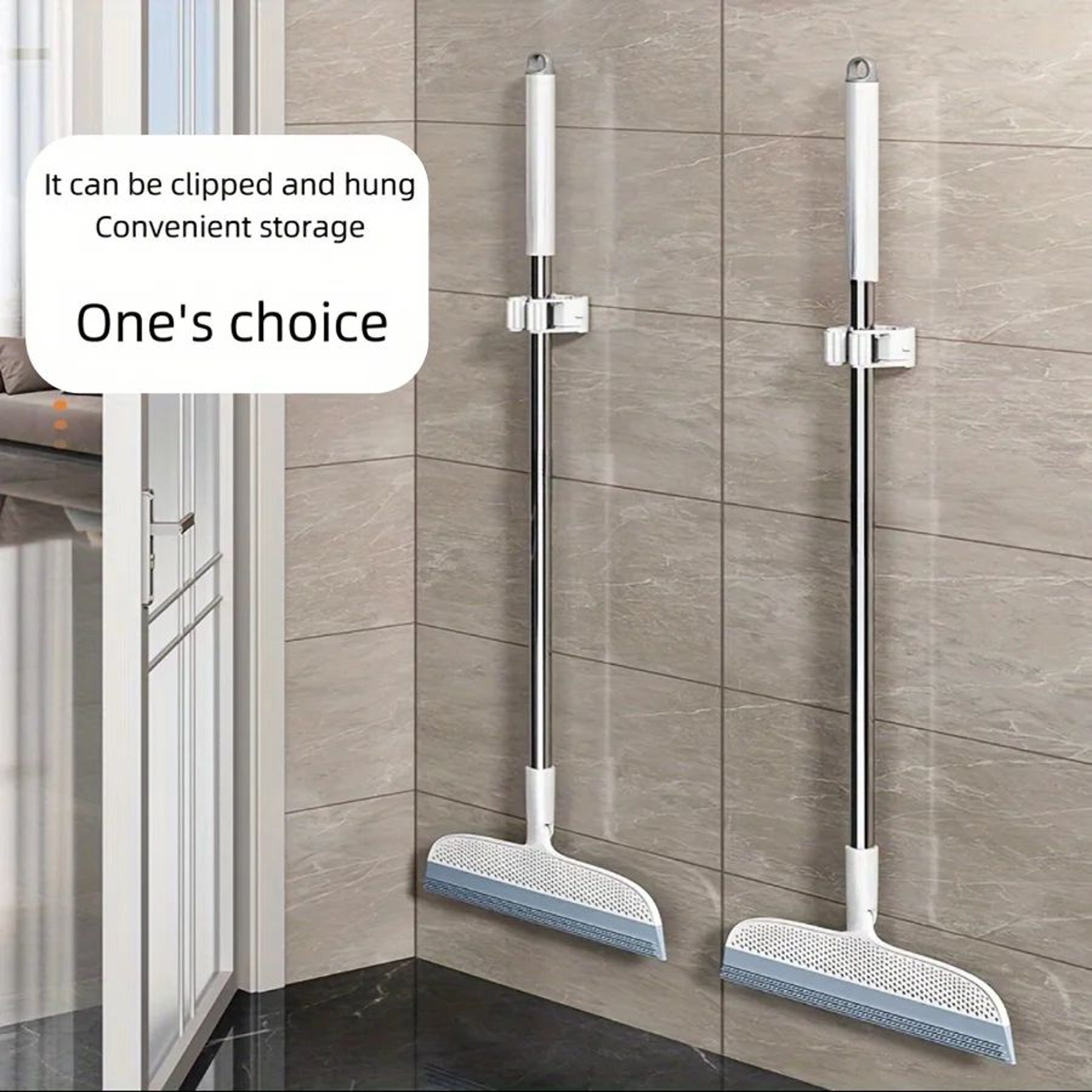 Magic Silicone Scraper Broom 1
