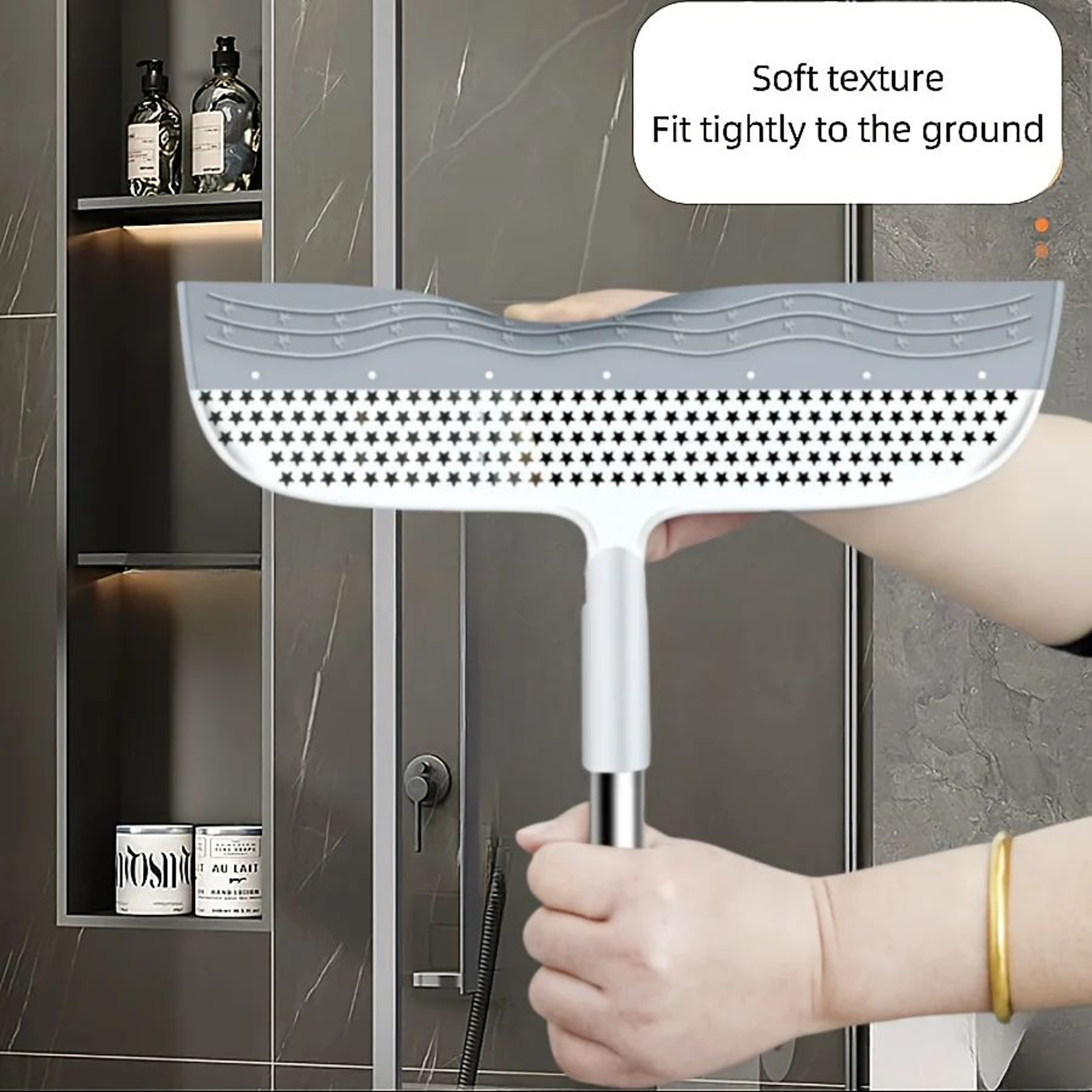 Magic Silicone Scraper Broom 2