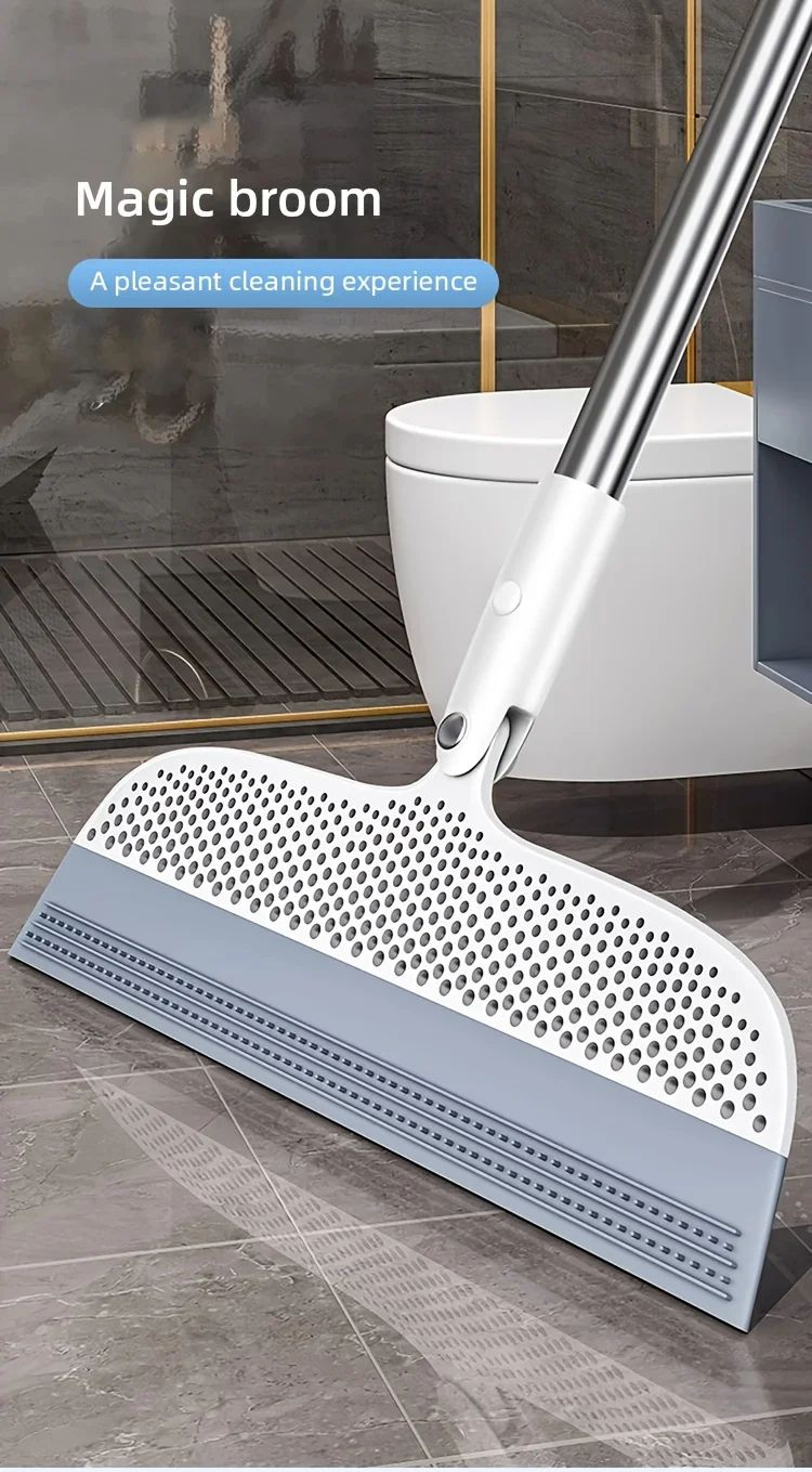 Magic Silicone Scraper Broom 5