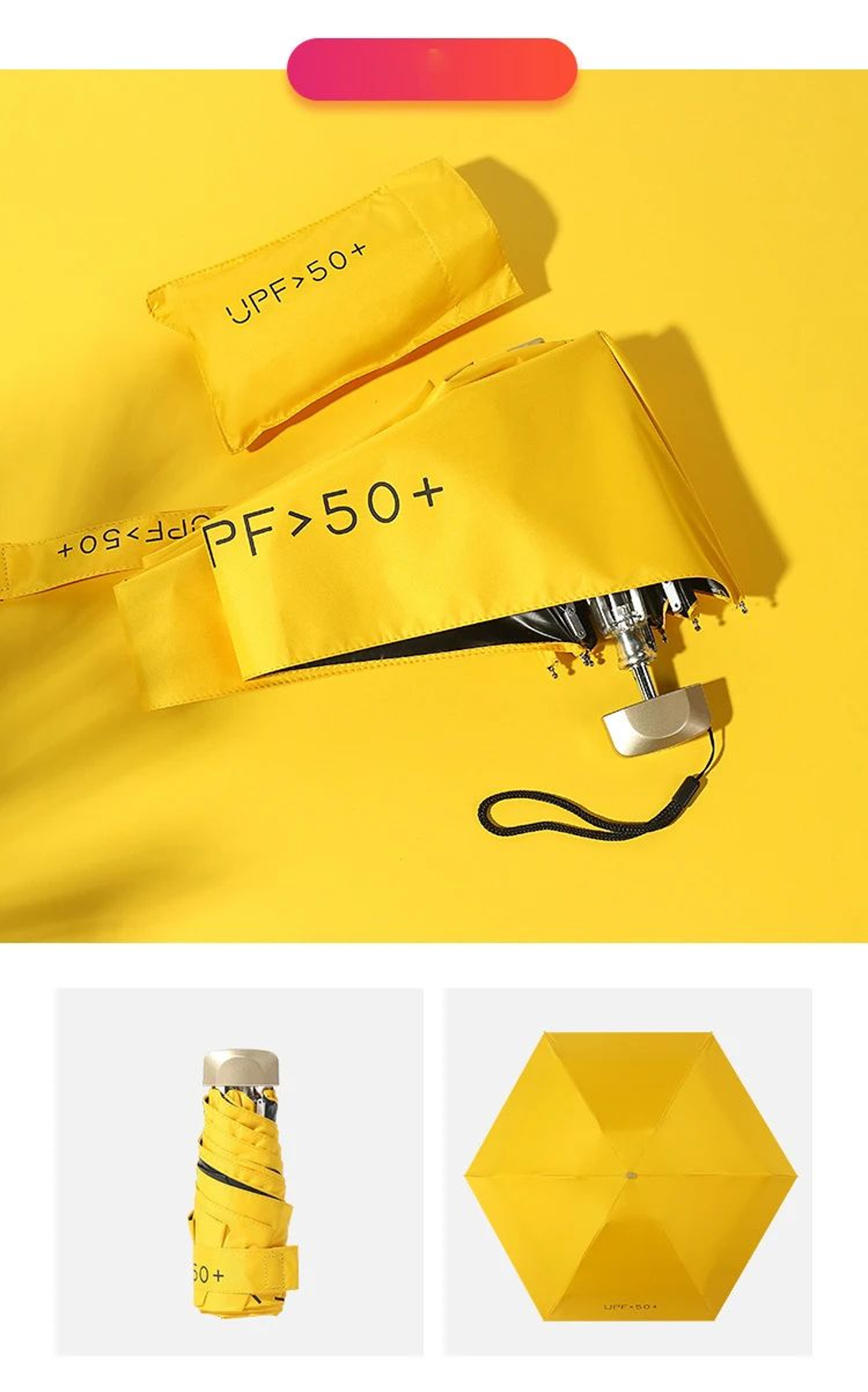 Mini UV Protection Pocket Umbrella 11